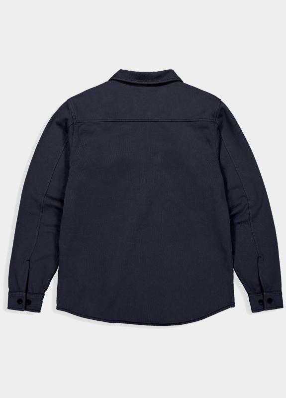 Butcher of Blue Overshirt Blauw Perry Zip Overshirt M2523000/890
