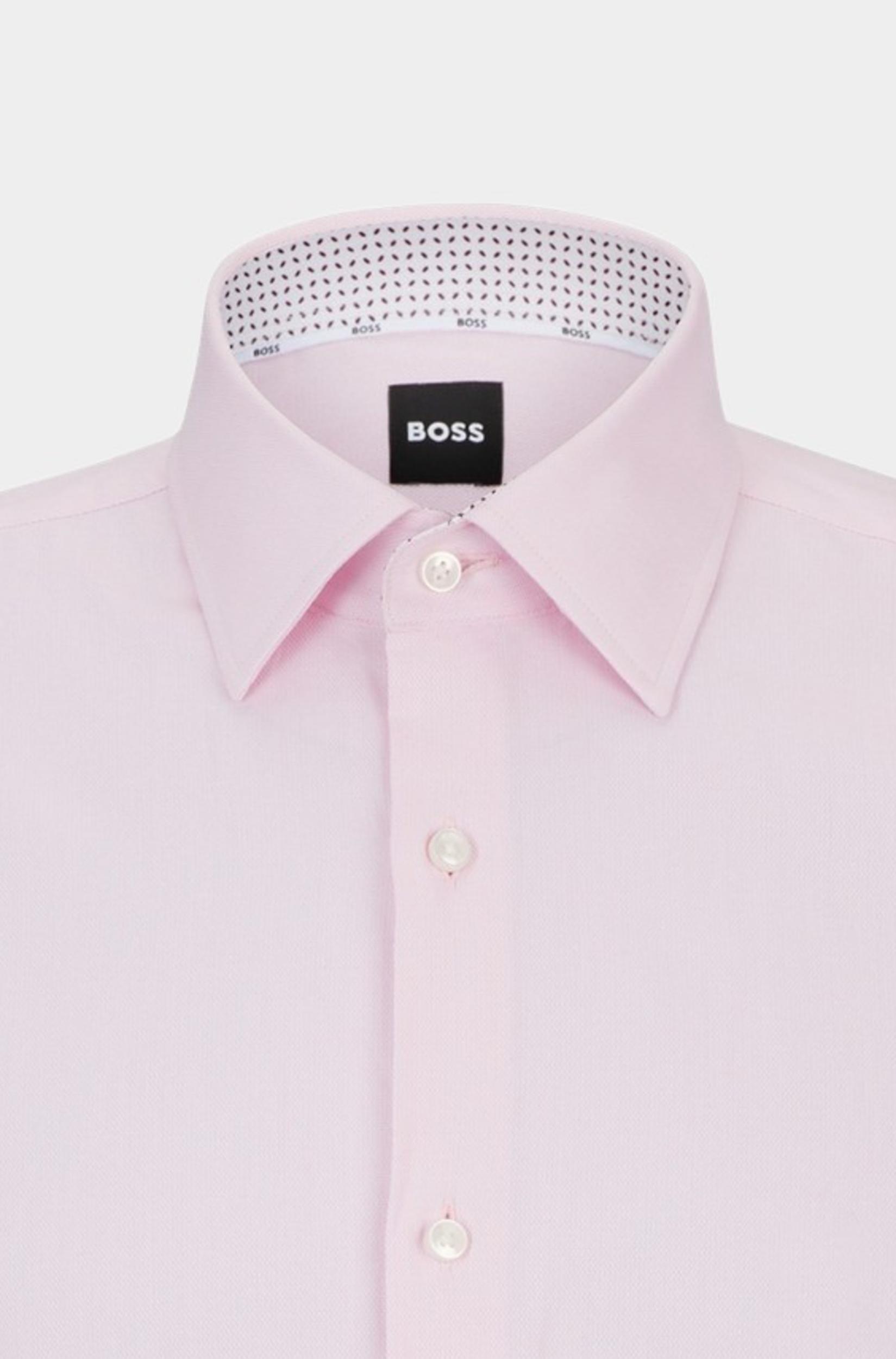 BOSS Black Business hemd lange mouw Roze H-JOE-kent-C3-214 10256714 01 50508772/688