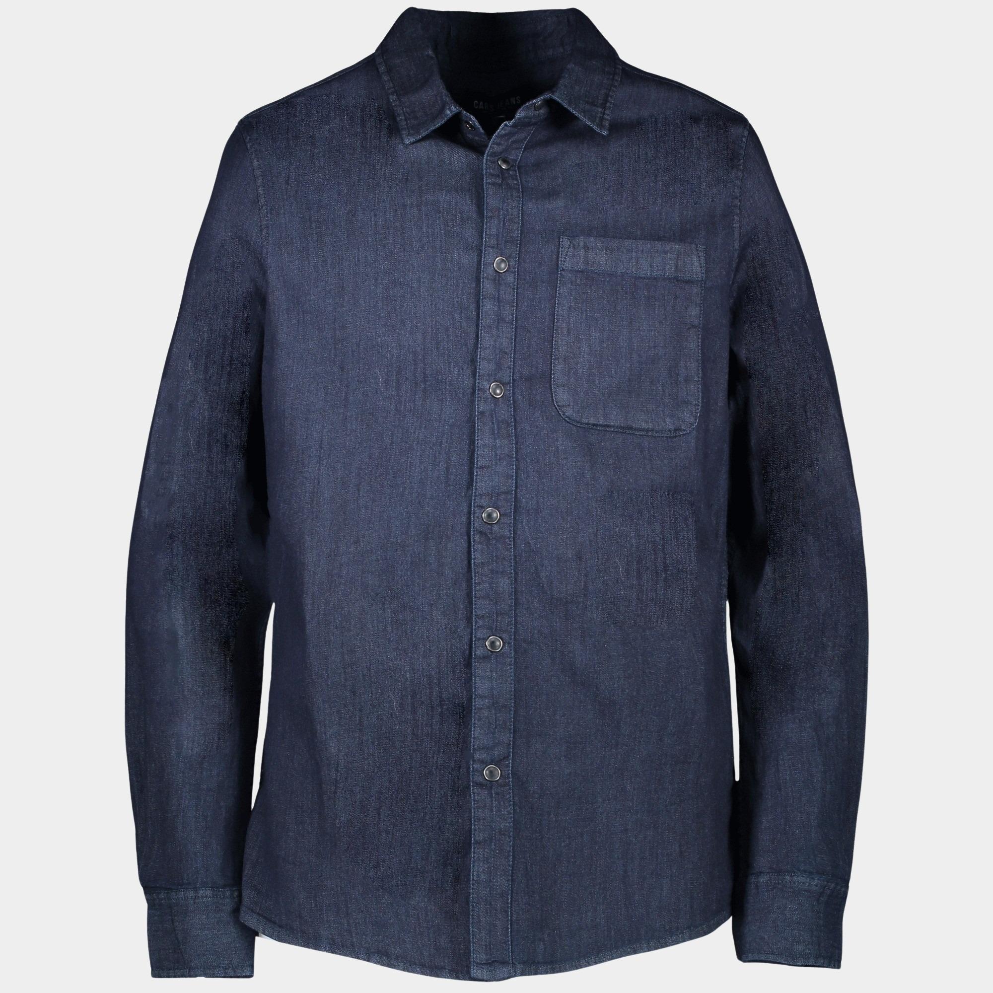 Cars Jeans Casual hemd lange mouw Blauw KEVIN 43627/02