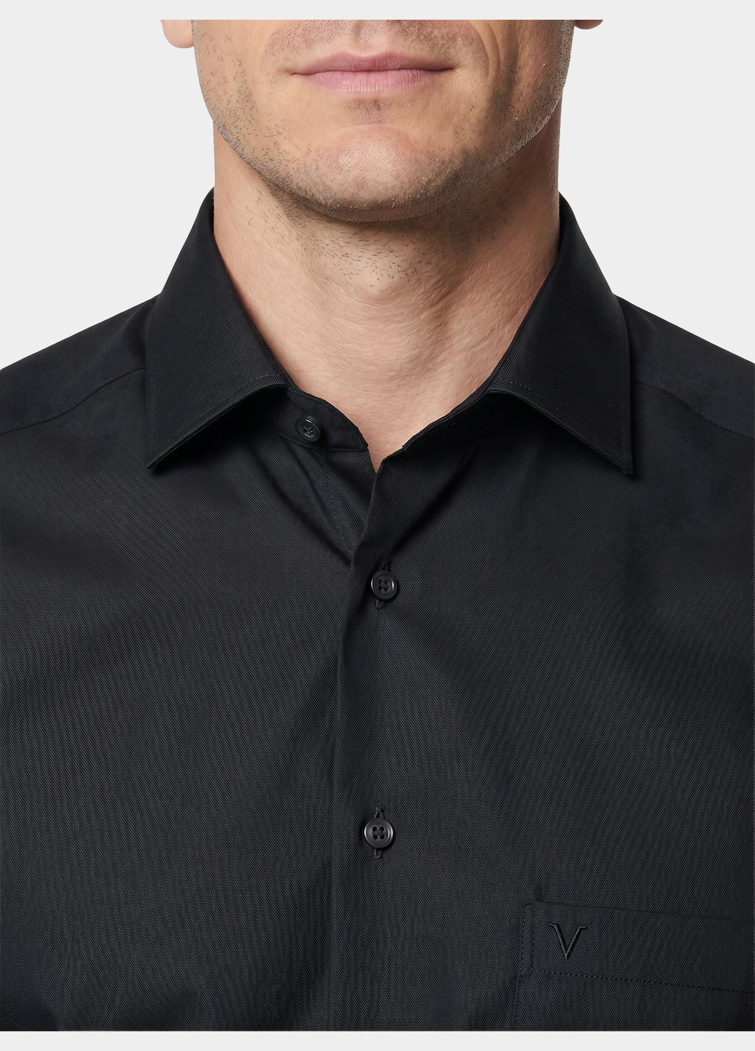 Marvelis Business hemd lange mouw Zwart  470064/68