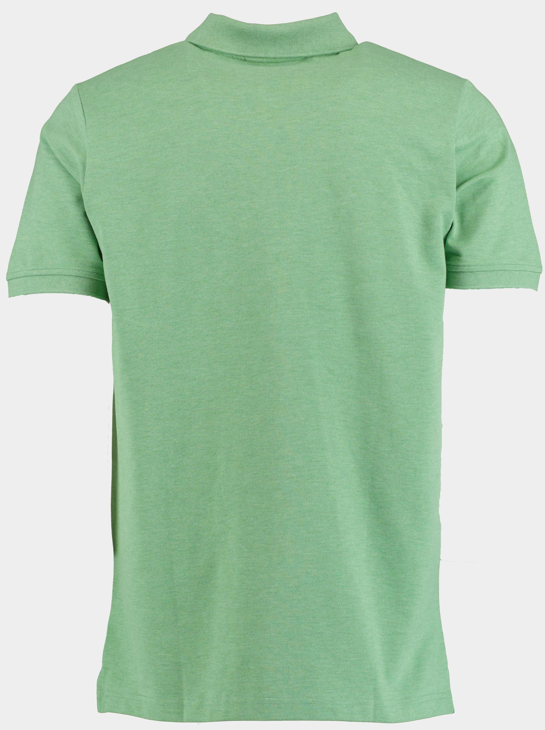 Scotland Blue Polo korte mouw Groen Fang Polo 25108FA63SB/343 surf side
