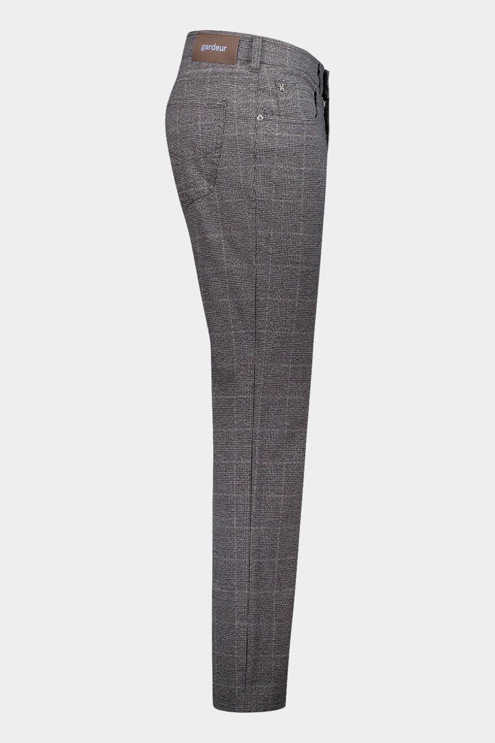 Gardeur Katoenen 5-Pocket Grijs Hose 5-Pocket Modern Fit BILL-3 420911/1097