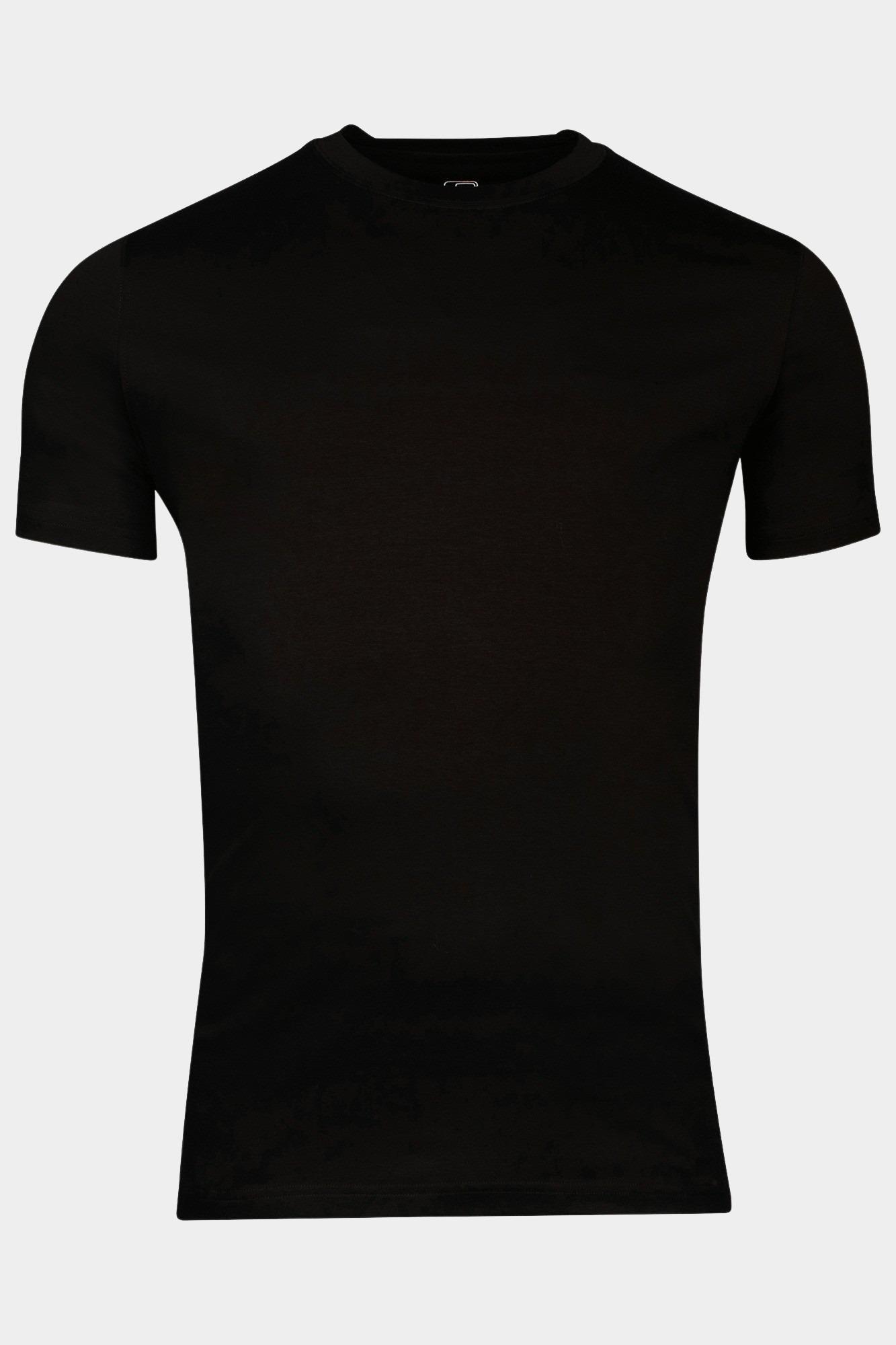 Giordano T-shirt korte mouw Zwart Luca T-shirt short sleeve Liq NOS5078/90