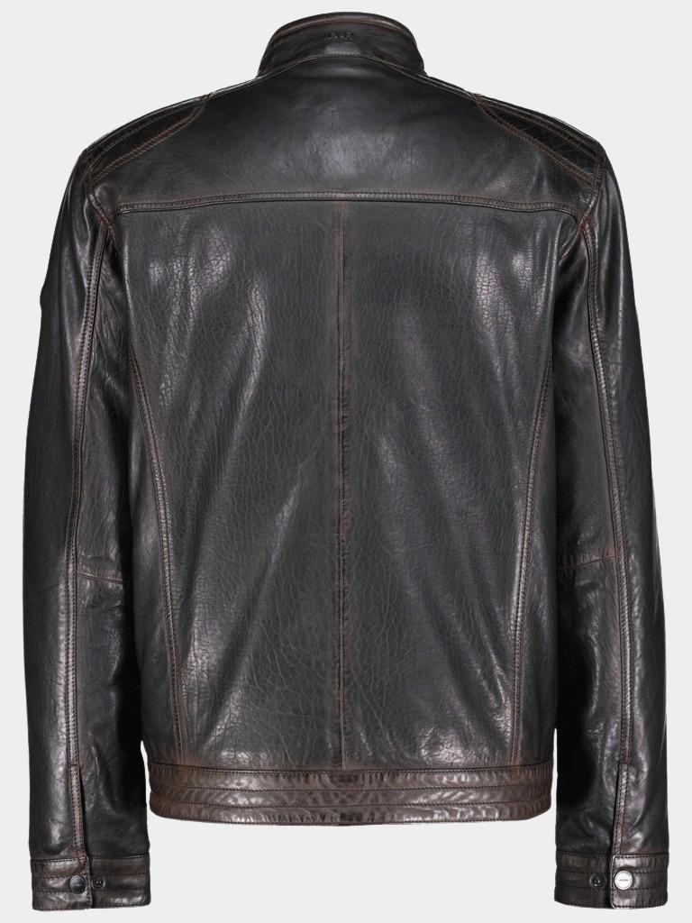 Donders 1860 Lederen Jack Zwart Leather Jacket 52695/915