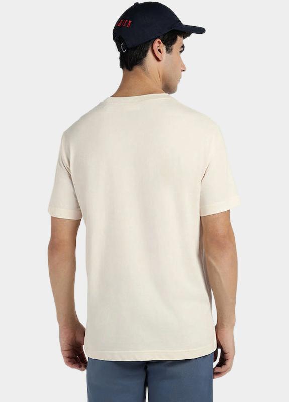 Gant T-shirt heren Beige Printed Graphic T-Shirt 2003364/130