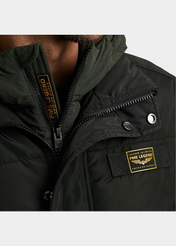 PME Legend Winterjas heren Zwart Flight jacket SKYTRUCK Indira PJA2409112/999