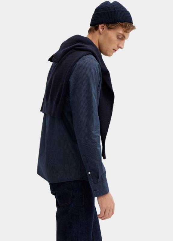 Basefield Overhemd heren Blauw  219018525/654