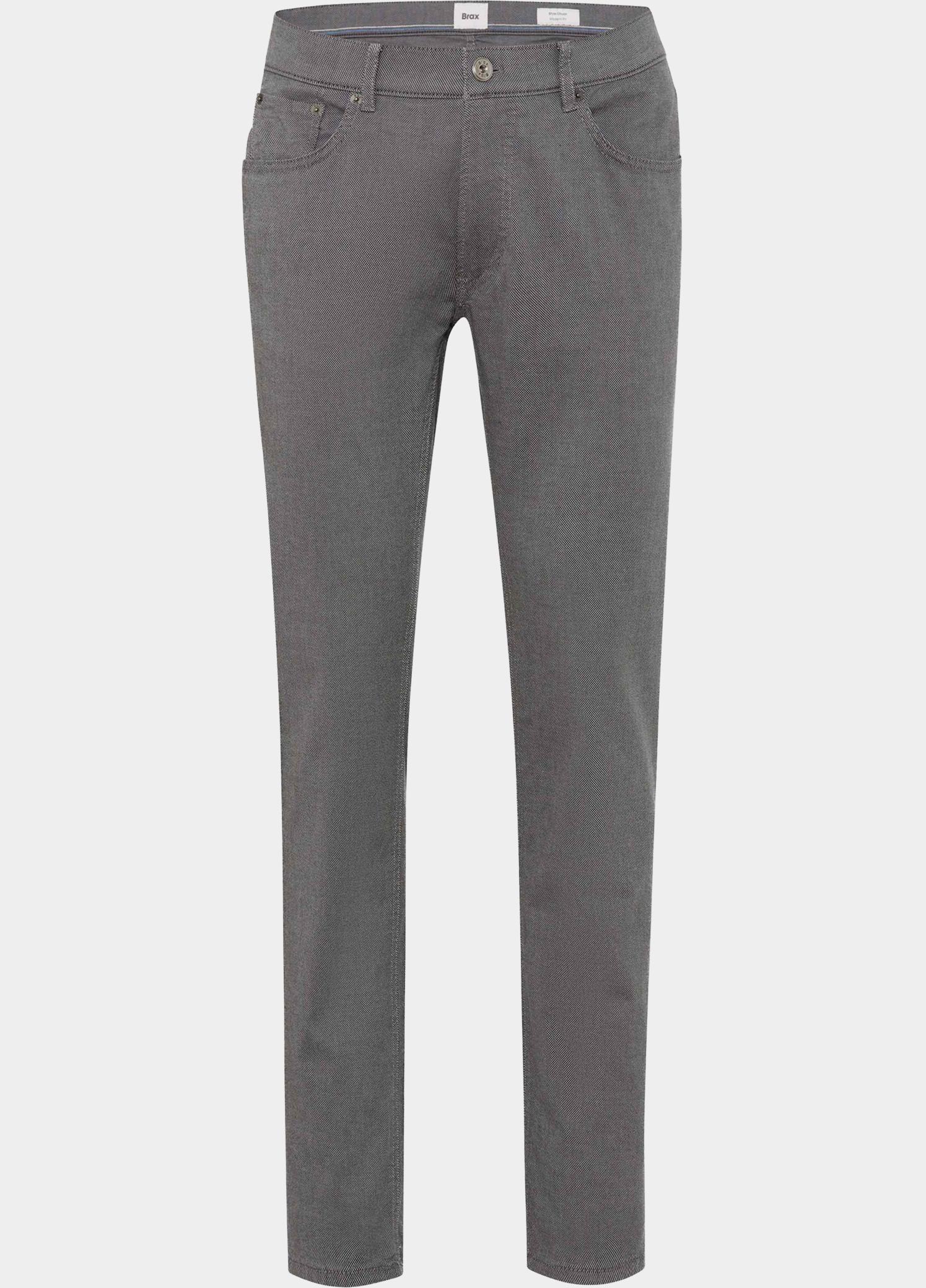 Brax Katoenen 5-Pocket Grijs STYLE.CHUCK 07-3103 07863020/05