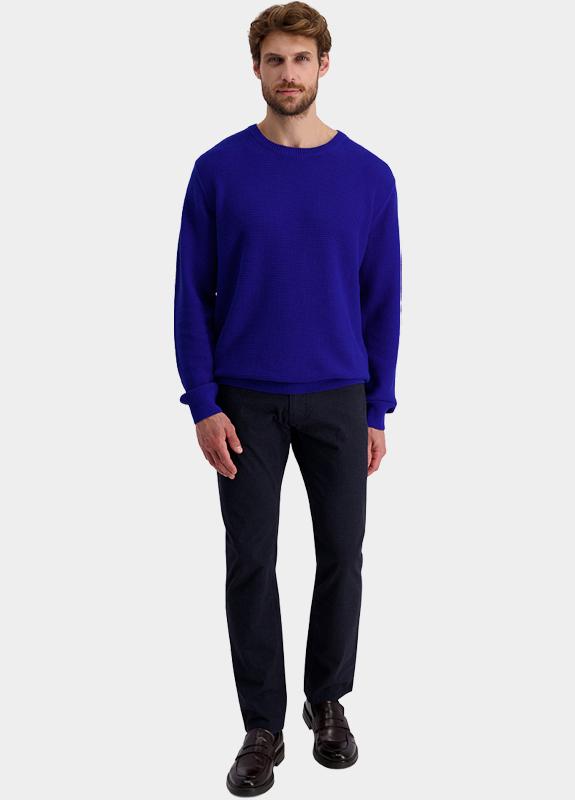 Pierre Cardin Katoenen 5-Pocket Blauw Lyon C3 34540.1074/6325