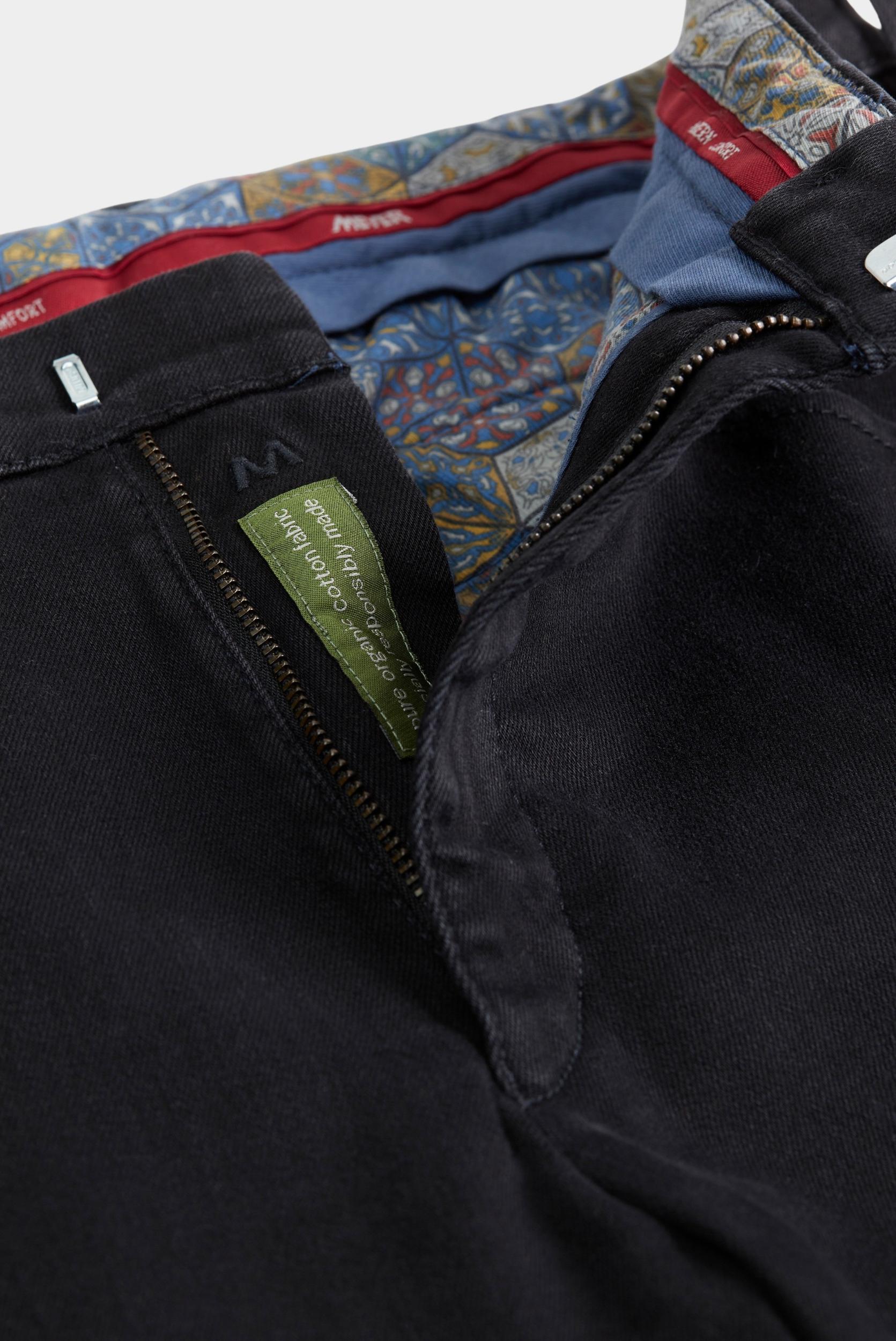 Meyer Flatfront Jeans Zwart DUBLIN Art.9-4541 1279454100/09
