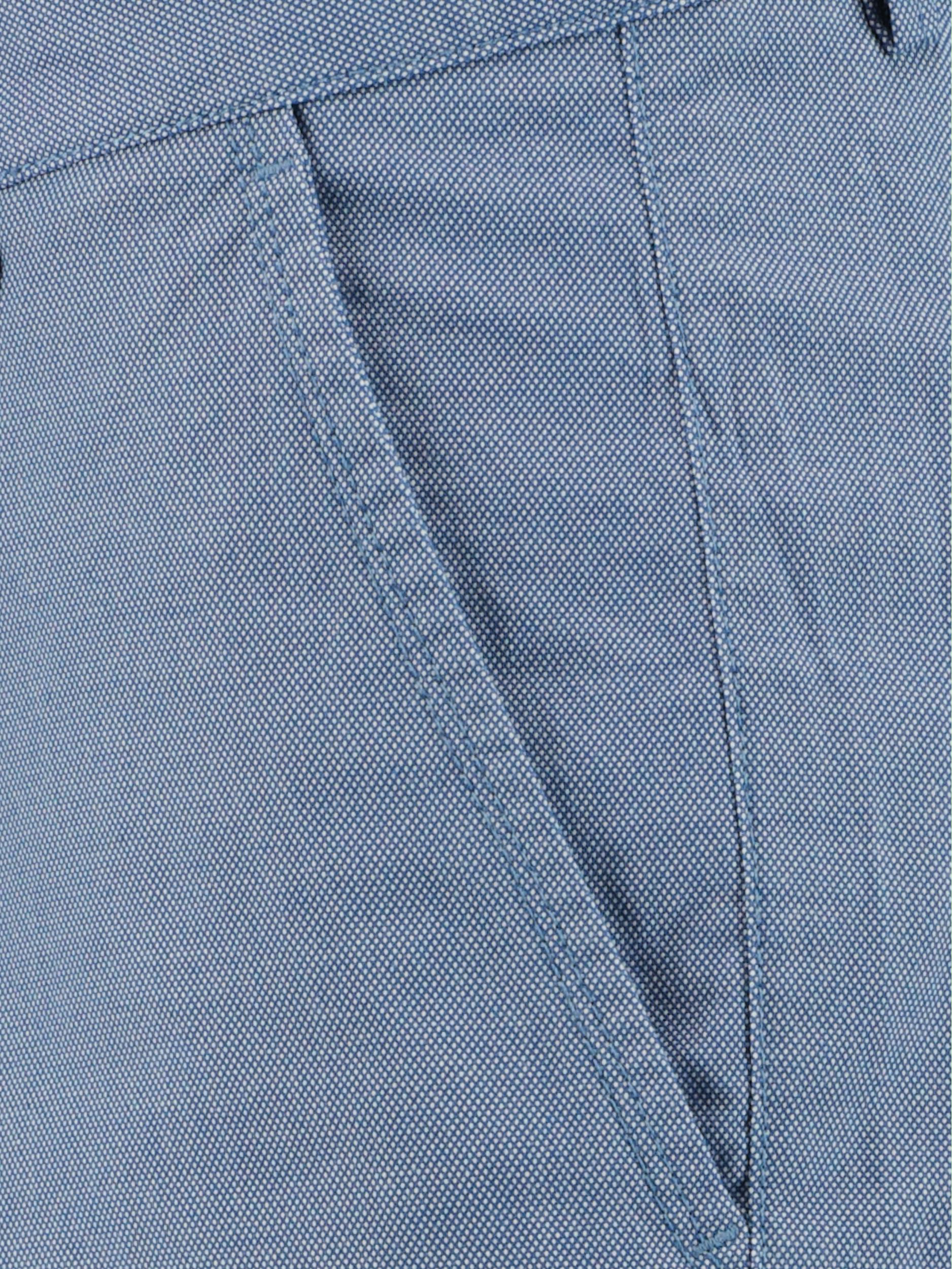 Bos Korte Broek Blauw Don Check Short 22109DO04BO/240 blue