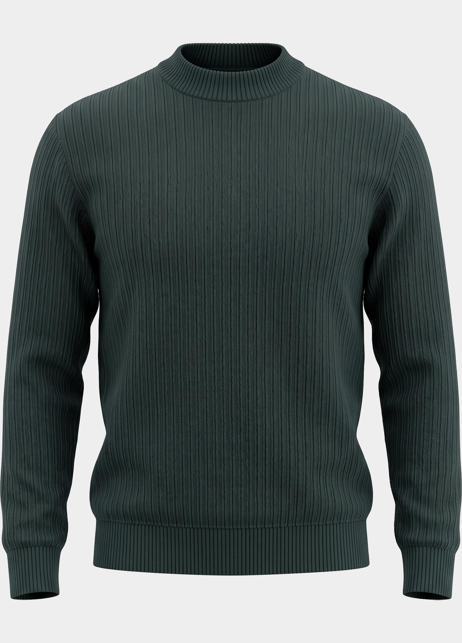 BOSS Orange Pullover heren Groen Katorpo 10283080 01 50571405/377