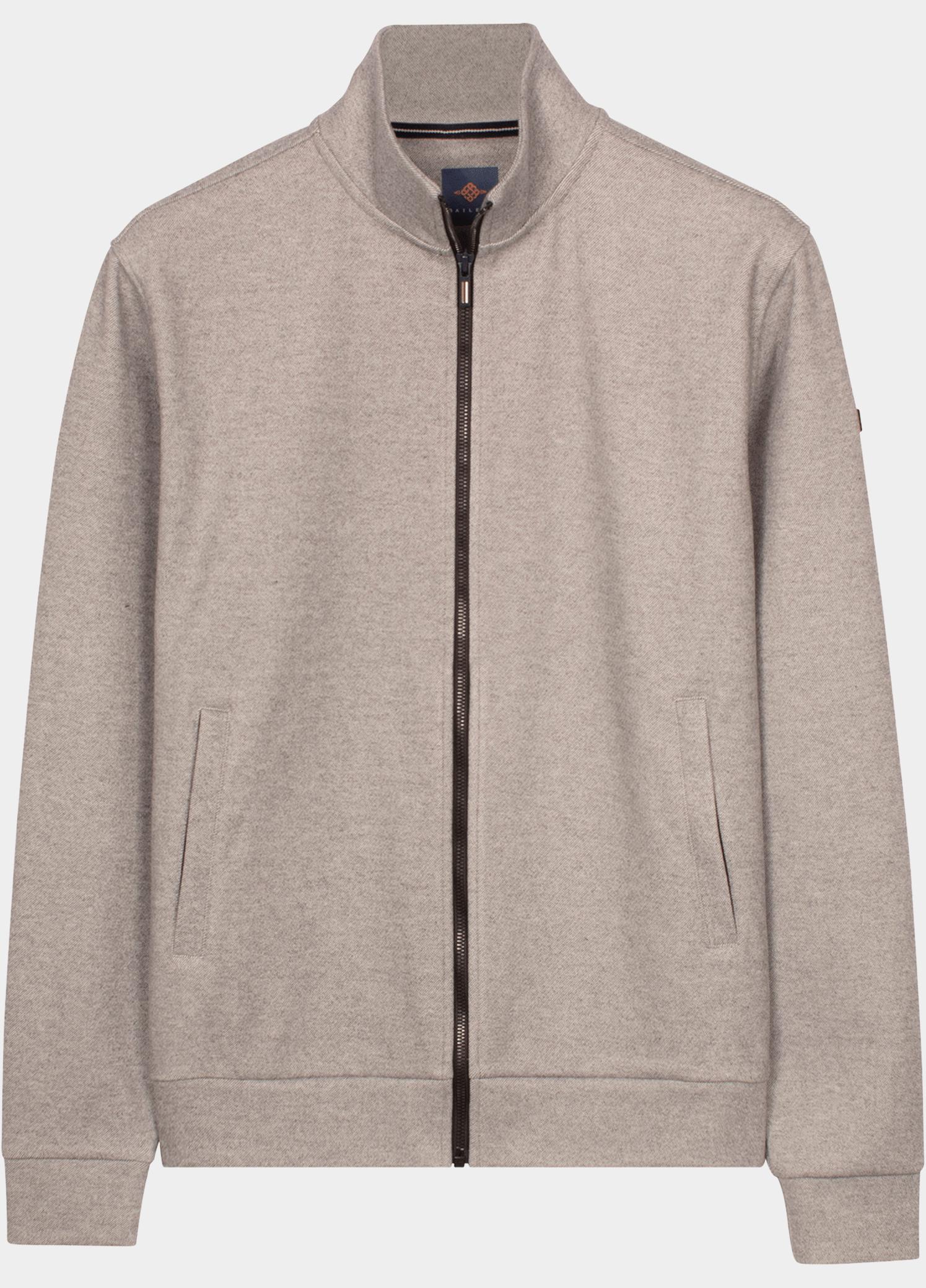 Baileys Vest heren Grijs Cardigan Zip 622280/92
