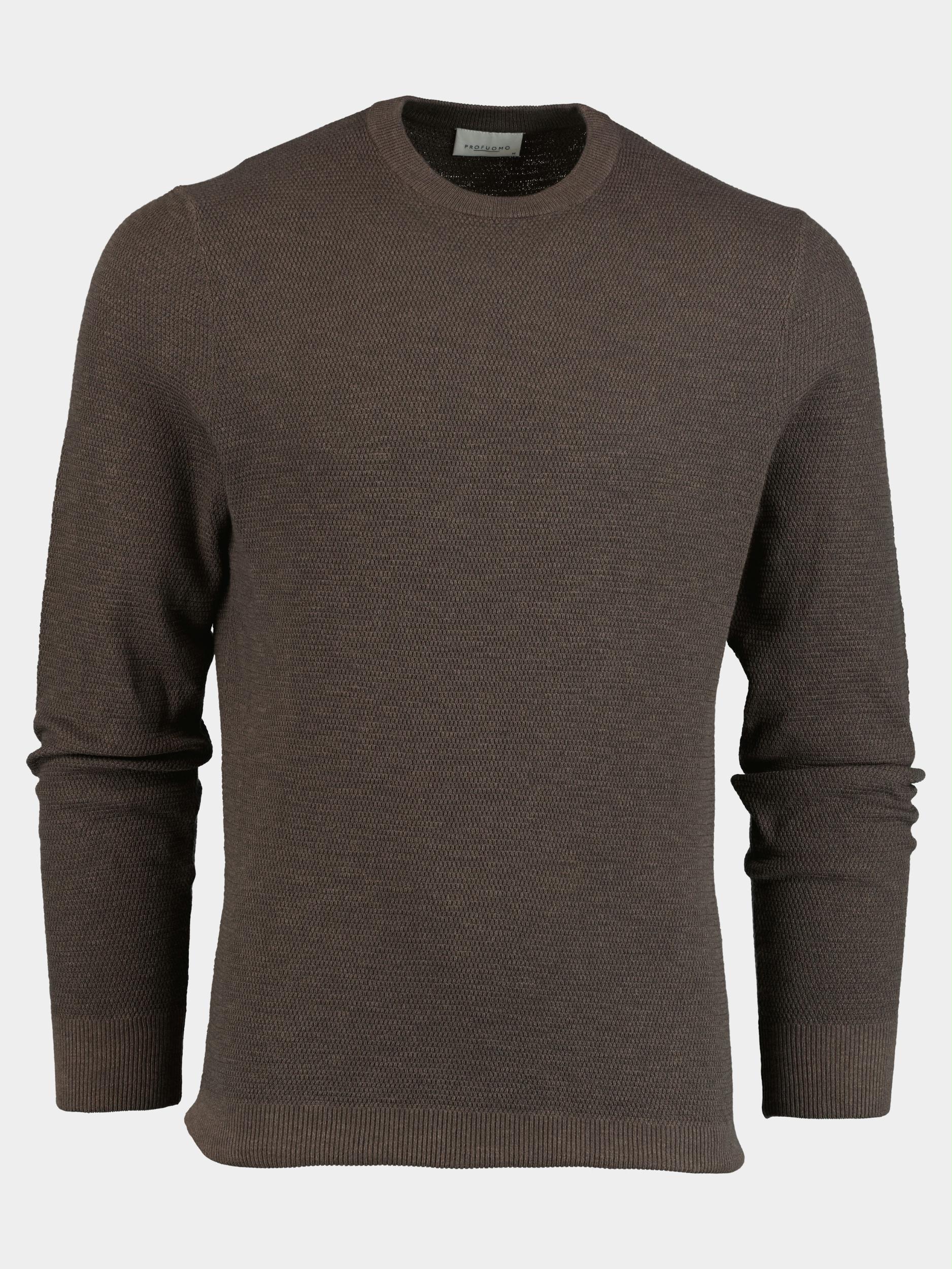 Profuomo Pullover Bruin  PPTJ30009B/H