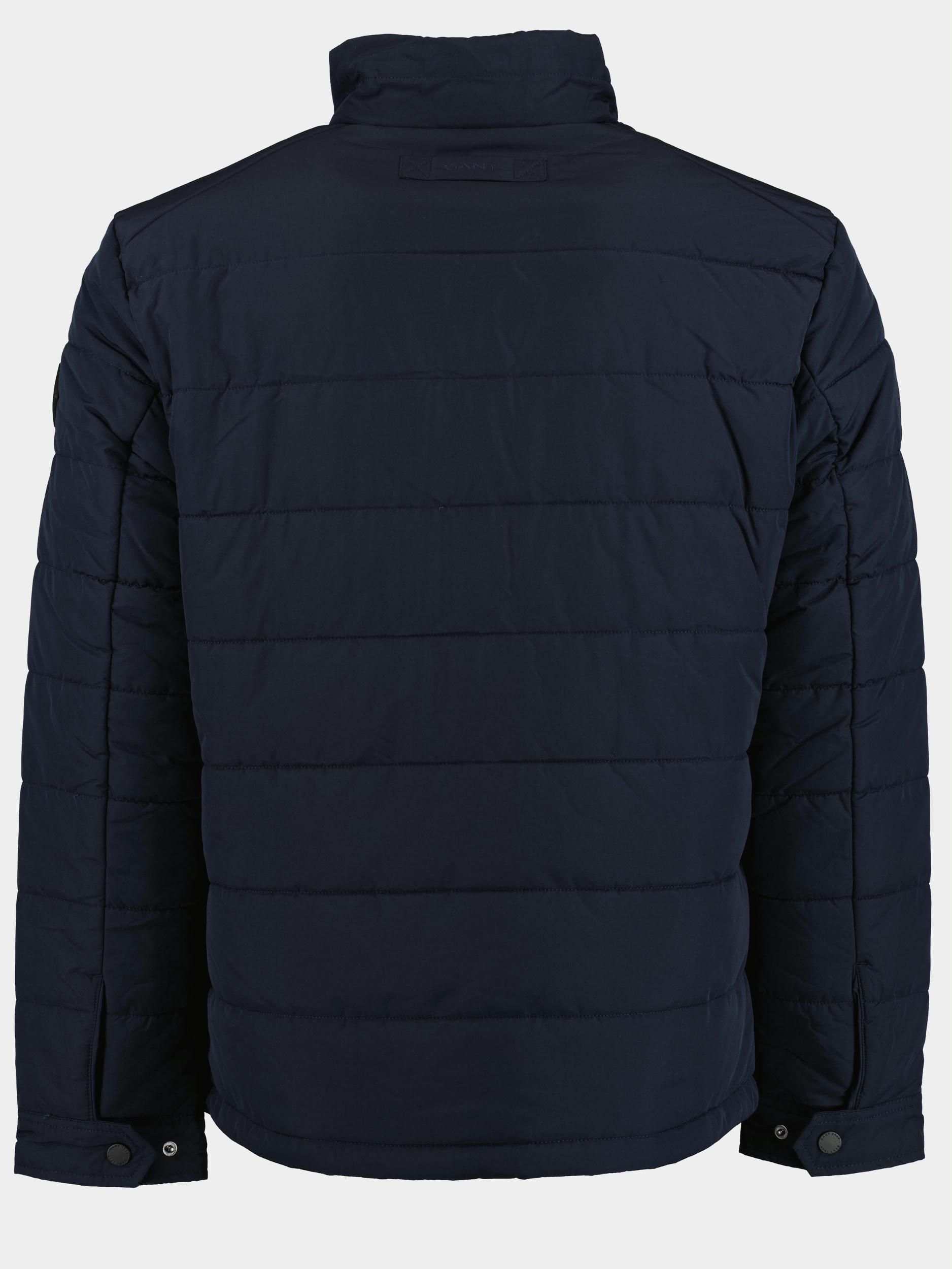 Gant Winterjack Blauw D1 Channel Quilted Windcheater 7006275/433