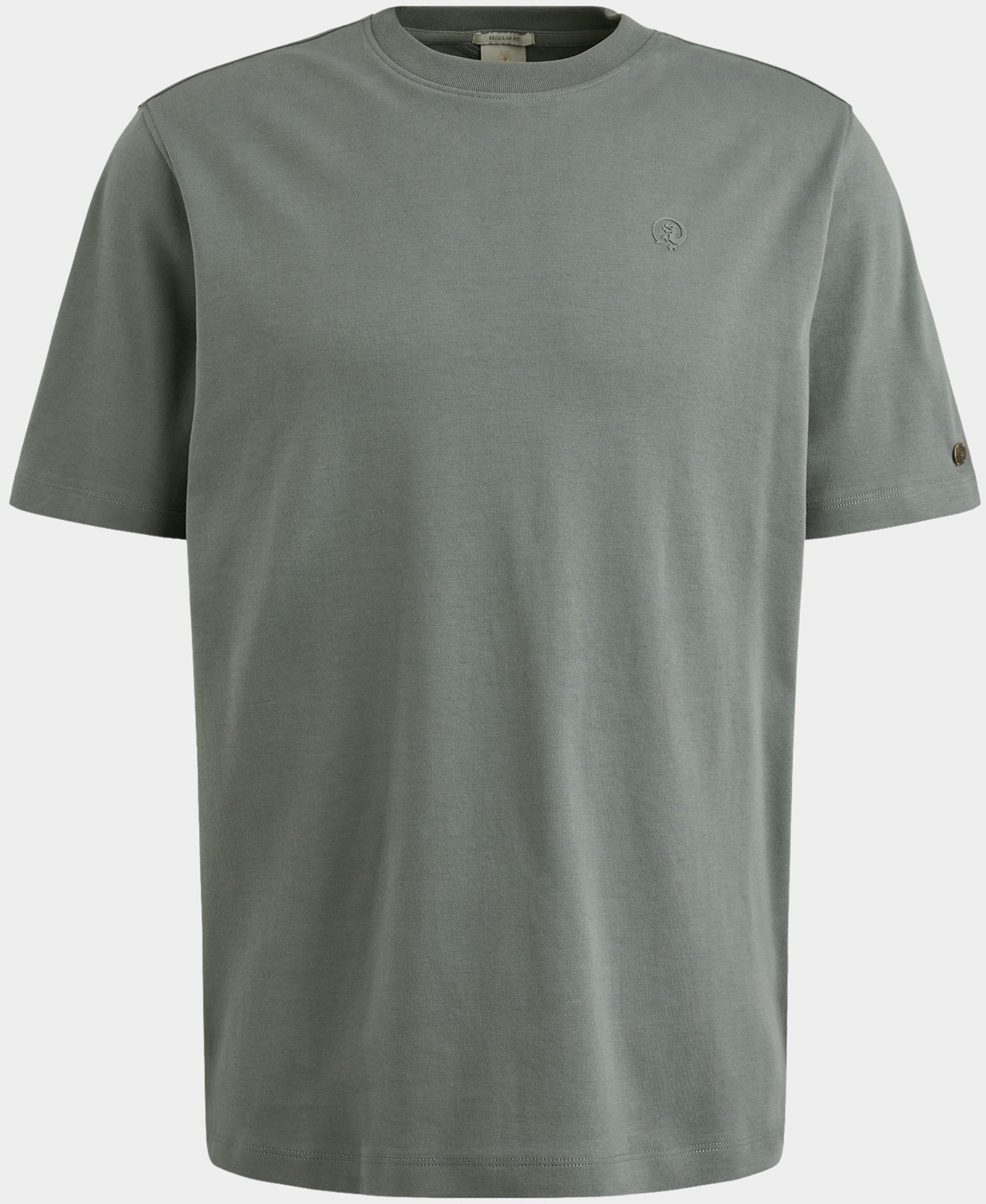Cast Iron T-shirt korte mouw Grijs Short sleeve r-neck regular f CTSS2508588/9096
