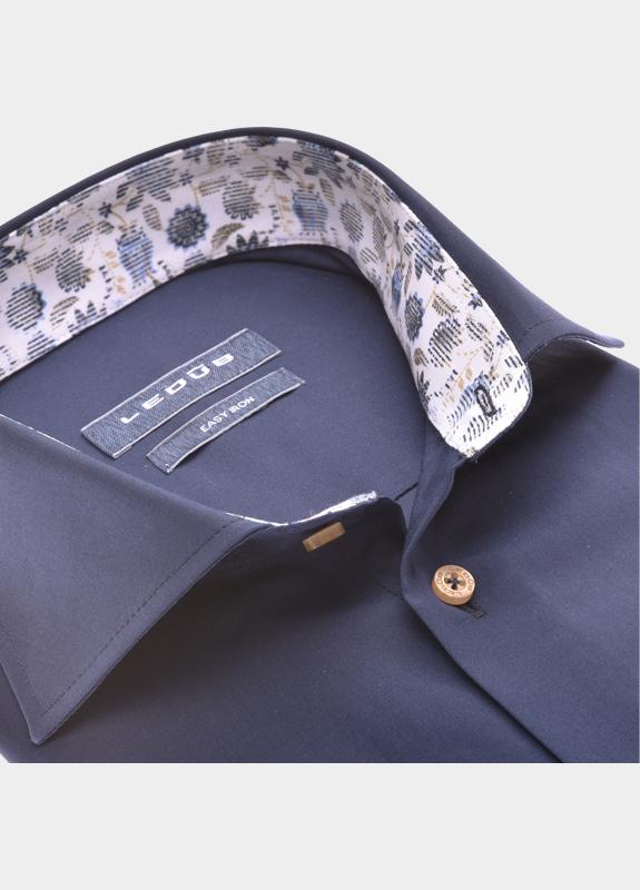Ledub Business hemd lange mouw Blauw  0701933/190-910-000