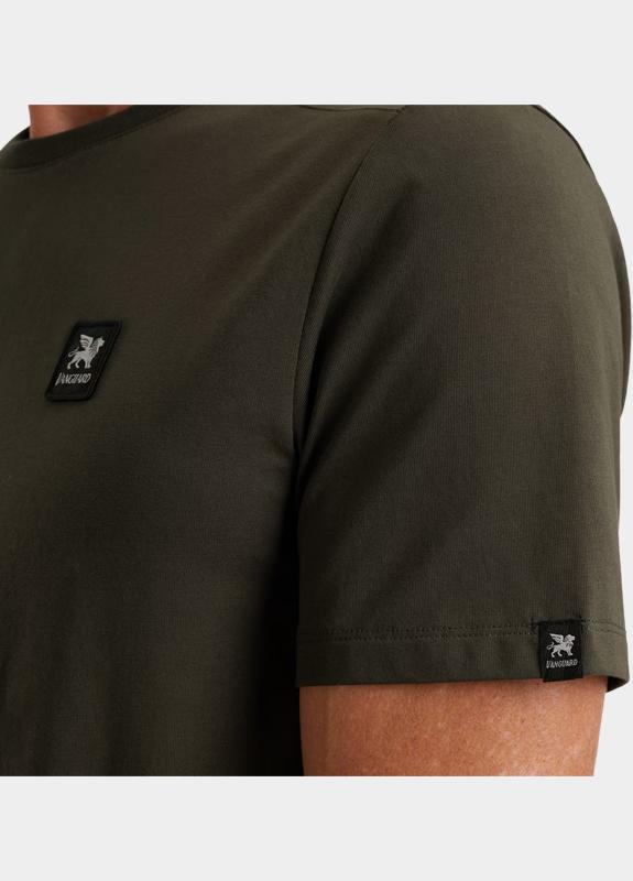 Vanguard T-shirt korte mouw Grijs Short sleeve r-neck cotton el VTSS2511520/9161