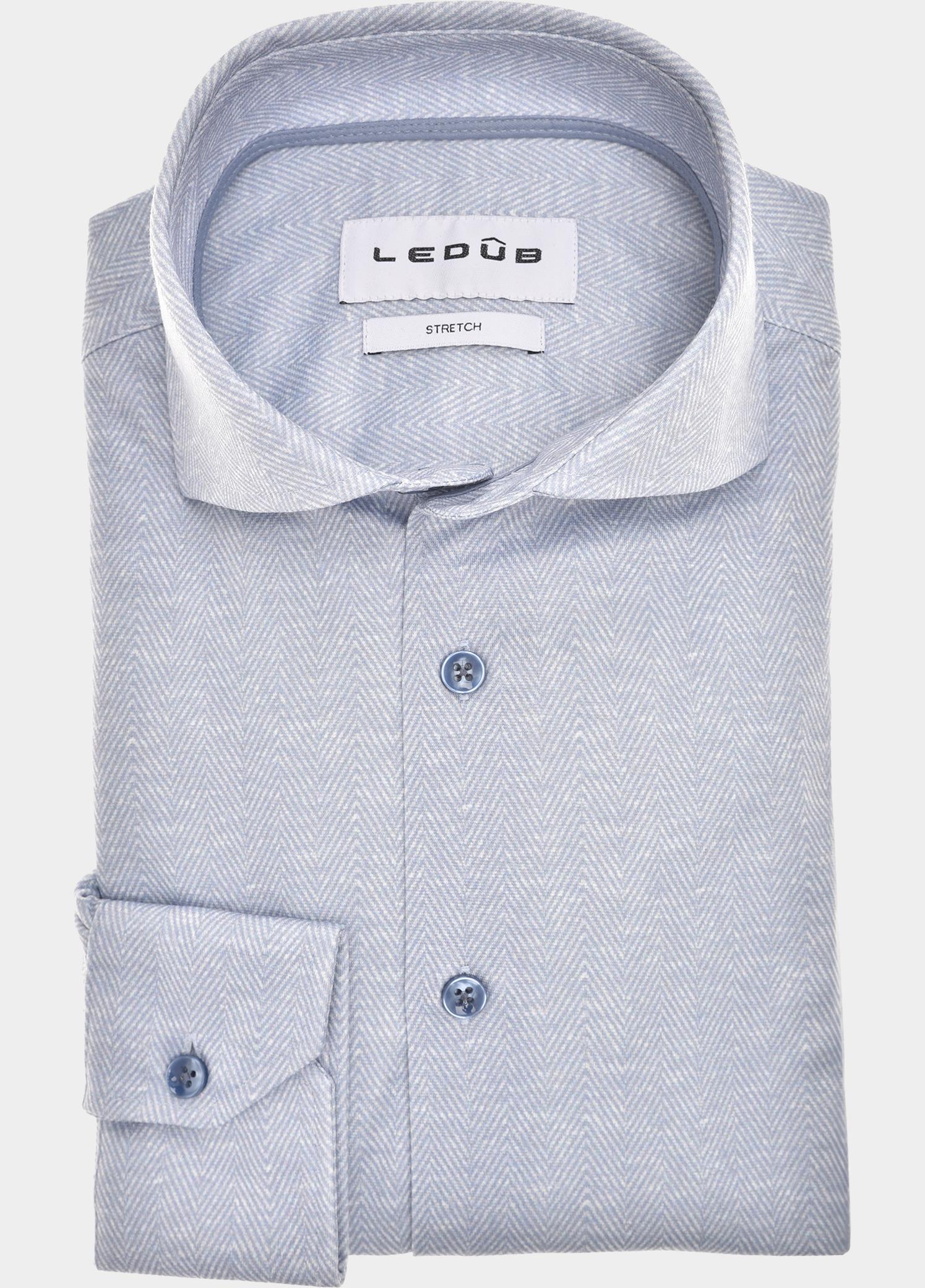 Ledub Zakelijk overhemd heren Blauw SF5 0143640/120-140-000