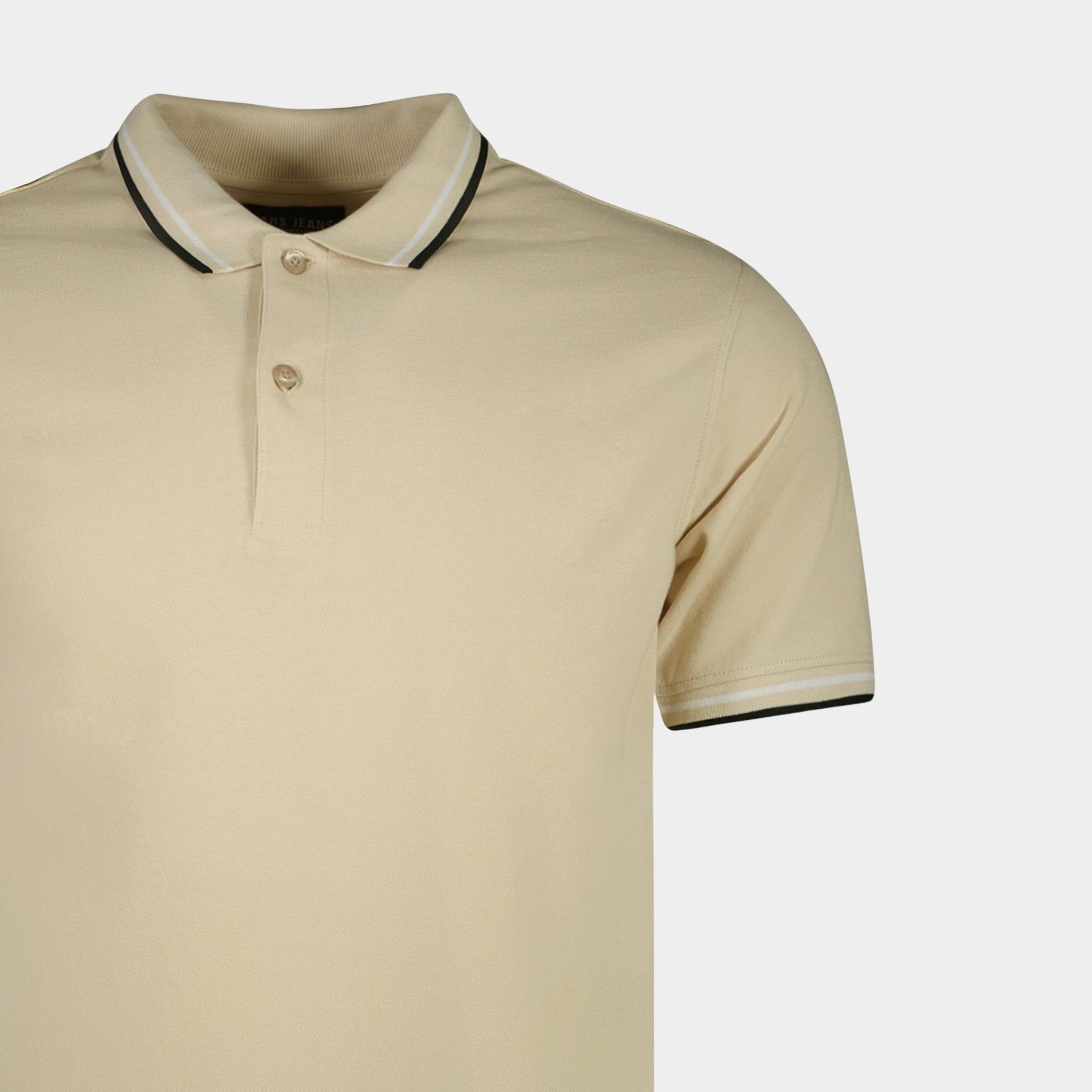 Cars Jeans Polo korte mouw Beige FRYLON 63863/83