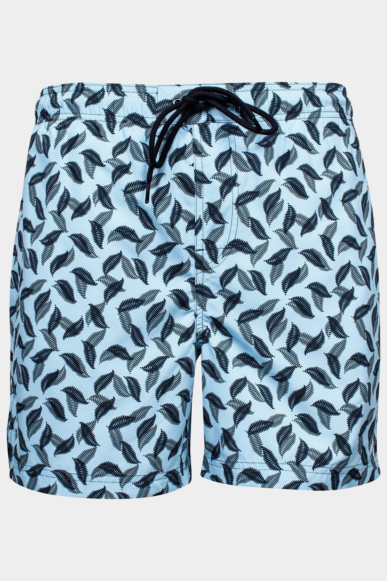 Baileys Zwembroek Blauw Swimshort allover printed "st 411004/62