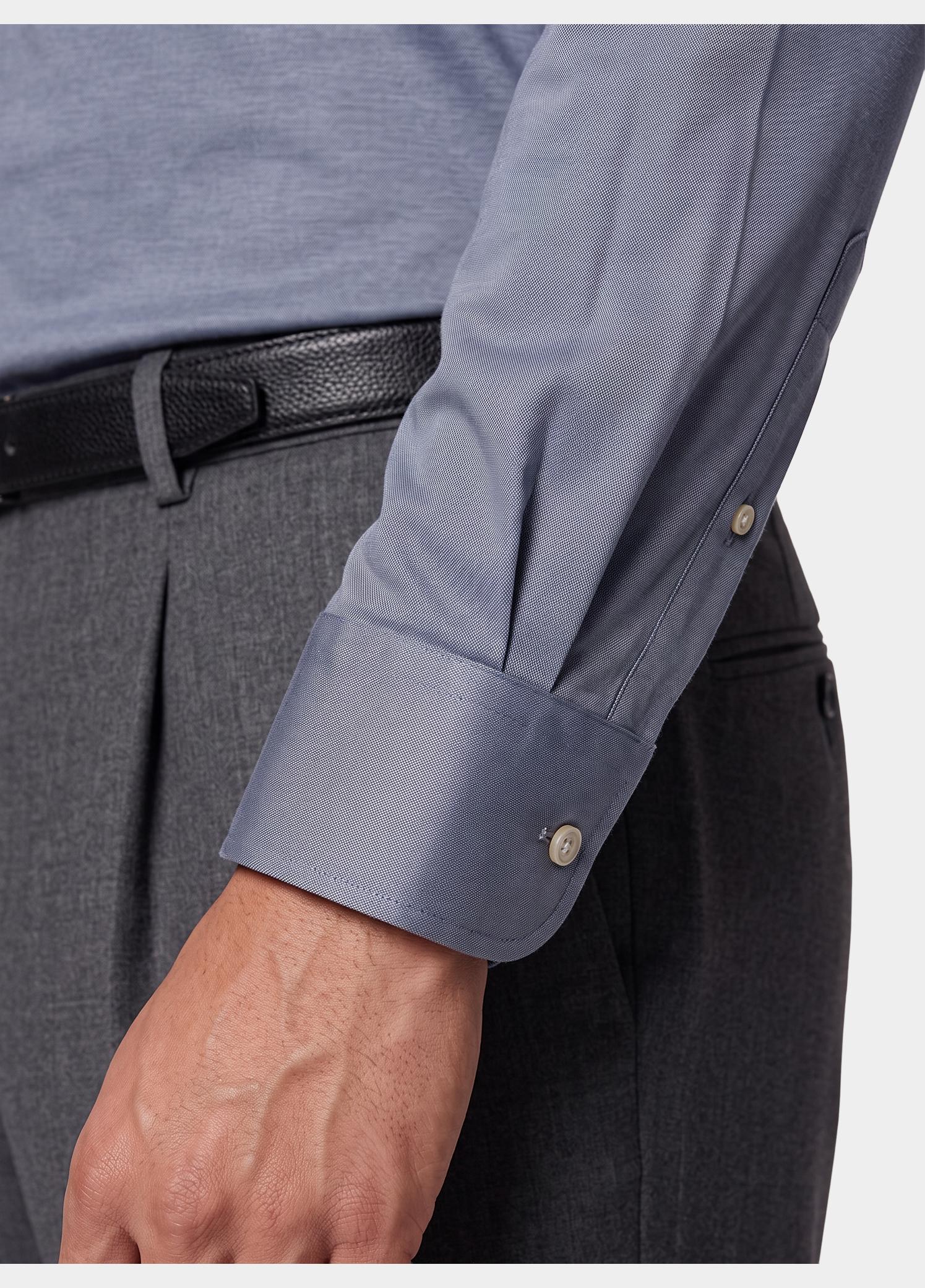 Profuomo Zakelijk overhemd heren Blauw  PPWH30025/E