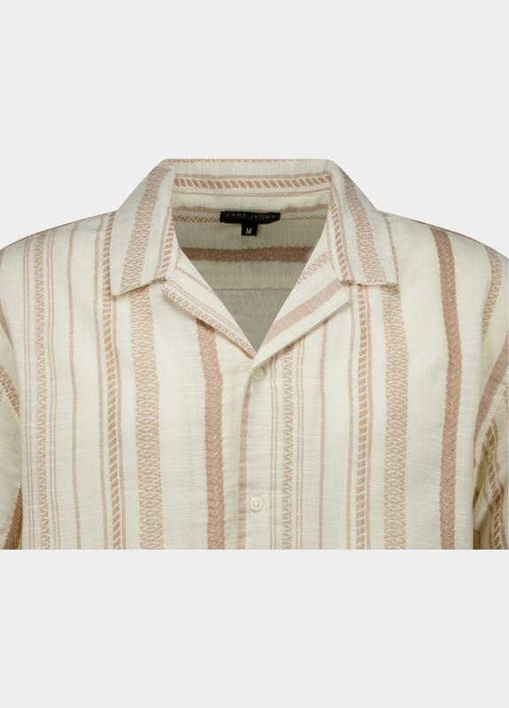 Cars Jeans Casual hemd korte mouw Beige Den 68471/83