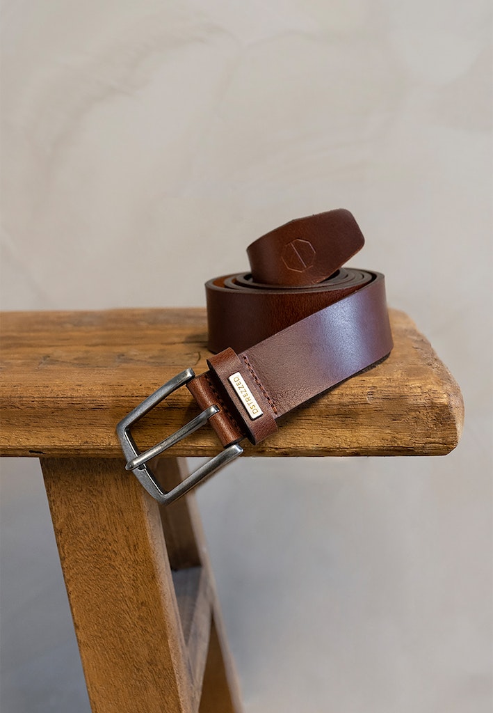 Dstrezzed Riem Bruin DS_Leather Belt 651240/790