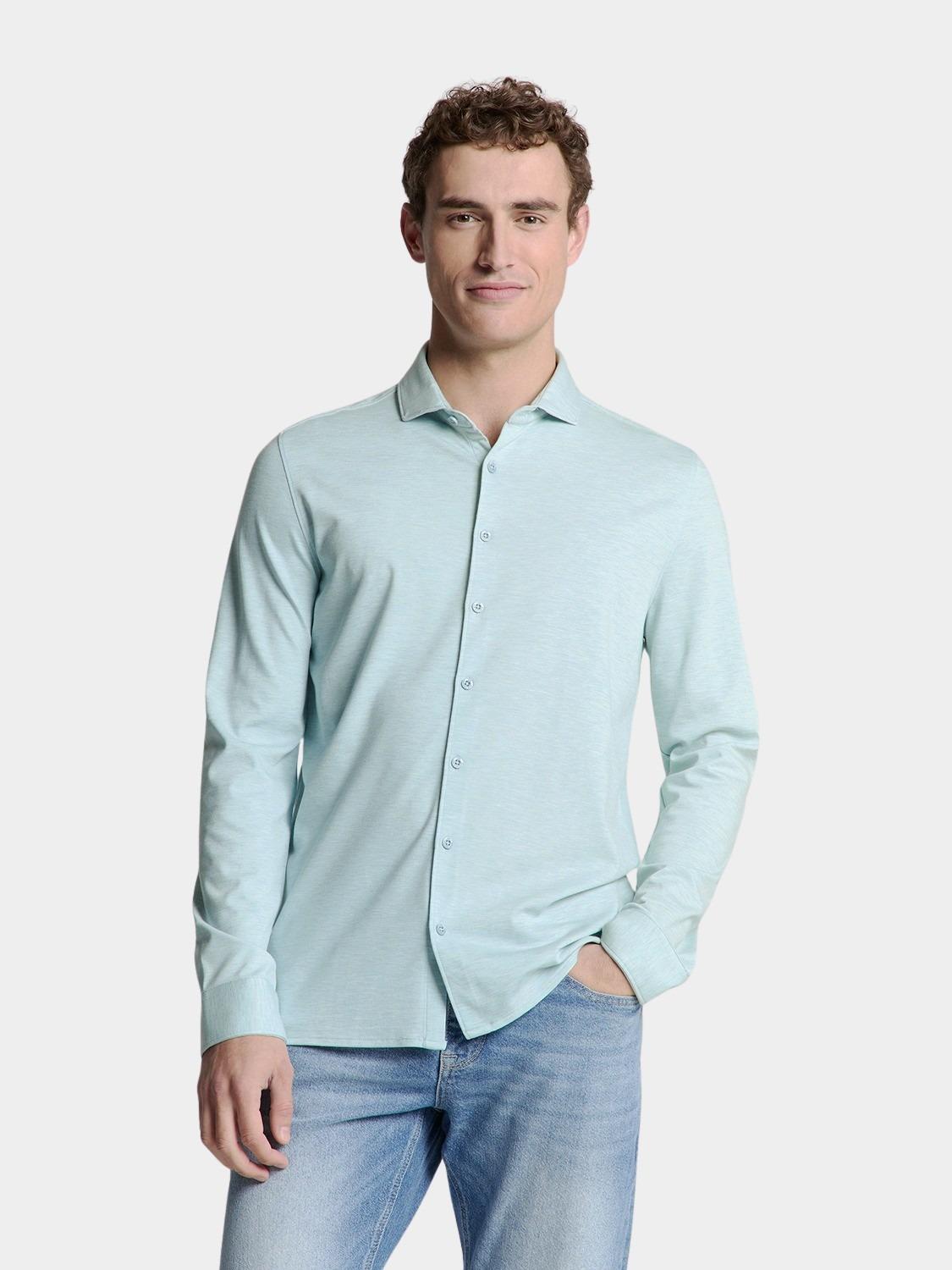 No Excess Casual hemd lange mouw Blauw  27410180/151