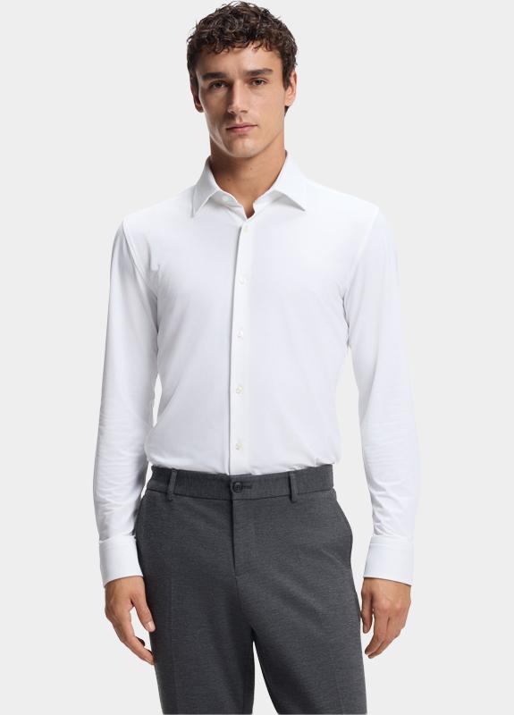 BOSS Black Business hemd lange mouw Wit P-HANK-S-K-261 10248739 01 50555747/100