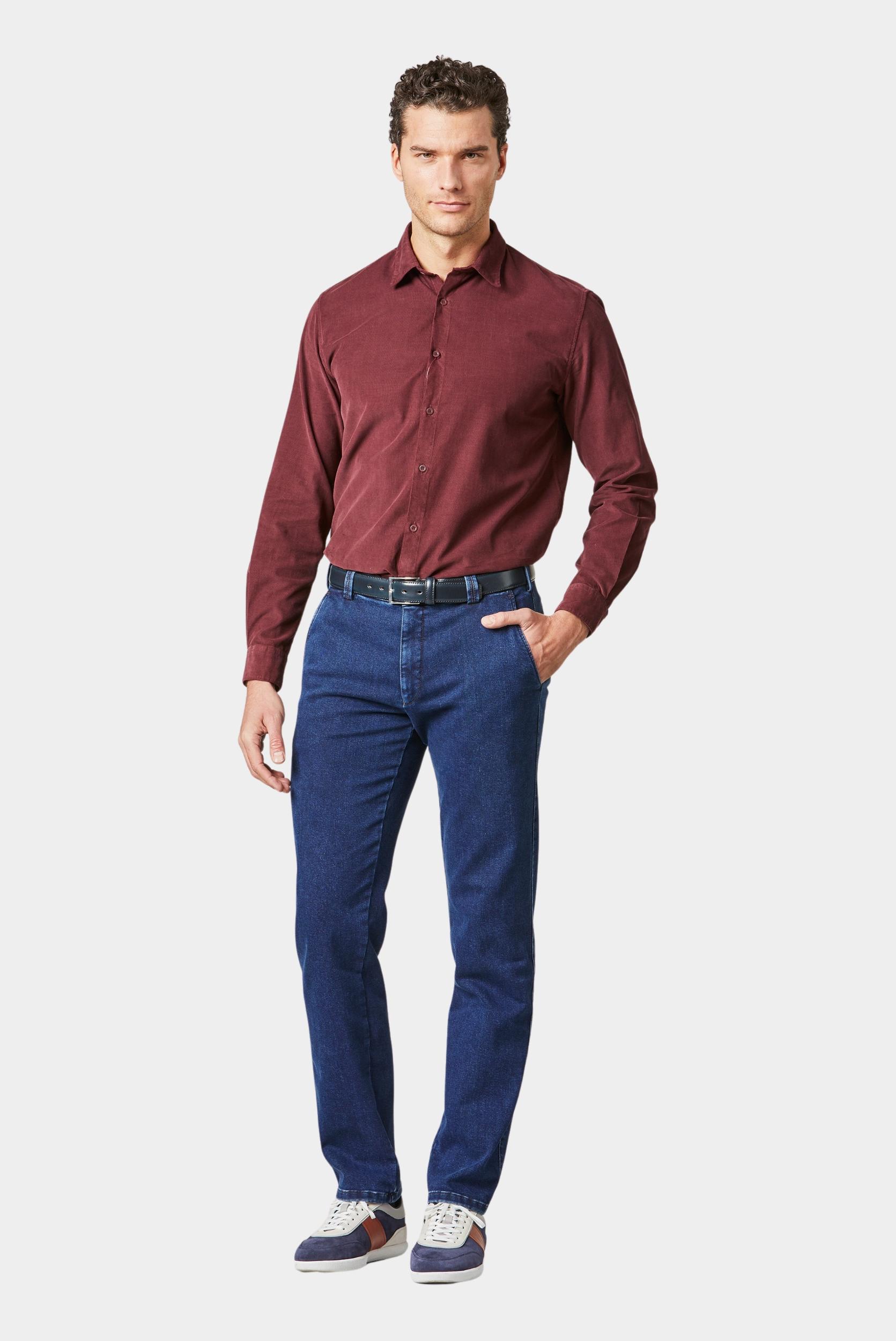 Meyer Flatfront Jeans Blauw BONN Art.2-3921 1022392100/18