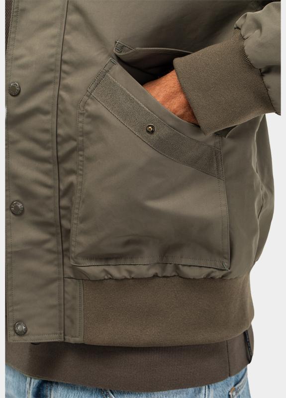 Butcher of Blue Zomerjas heren Grijs Carlos Flight Bomber M2617051/708