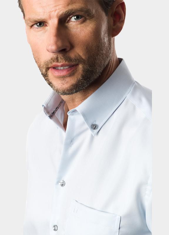 Ledub Business hemd lange mouw Blauw  0143351/120-140-000