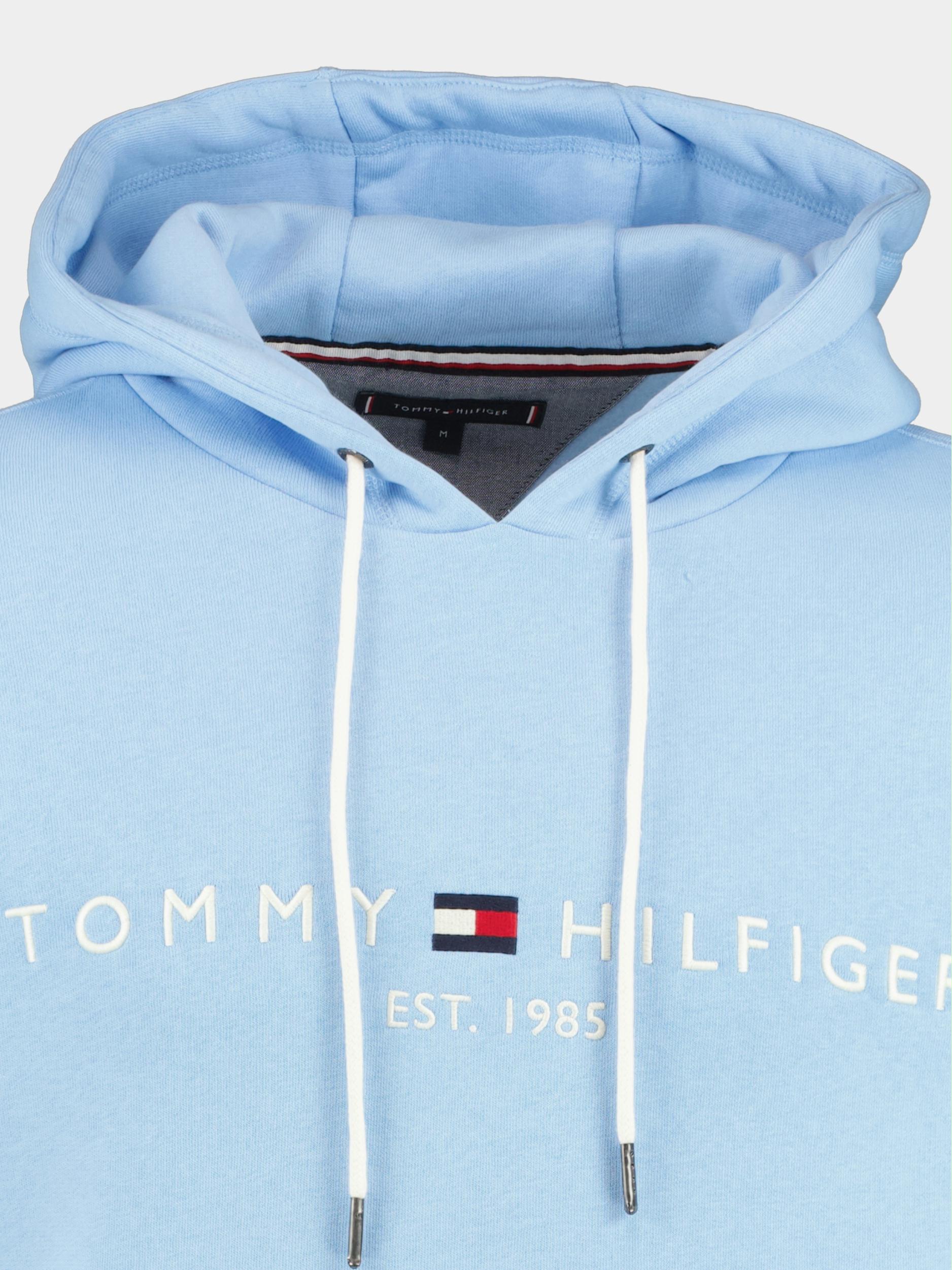 Tommy Hilfiger Sweater Blauw Tommy Logo Hoody MW0MW11599/C1Z