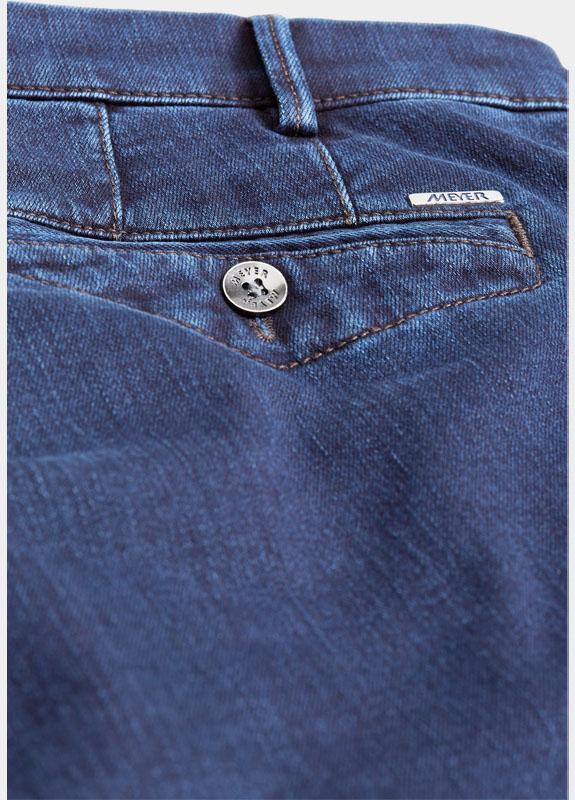 Meyer Flatfront Jeans Blauw CHICAGO Art.2-4539 3322453900/18