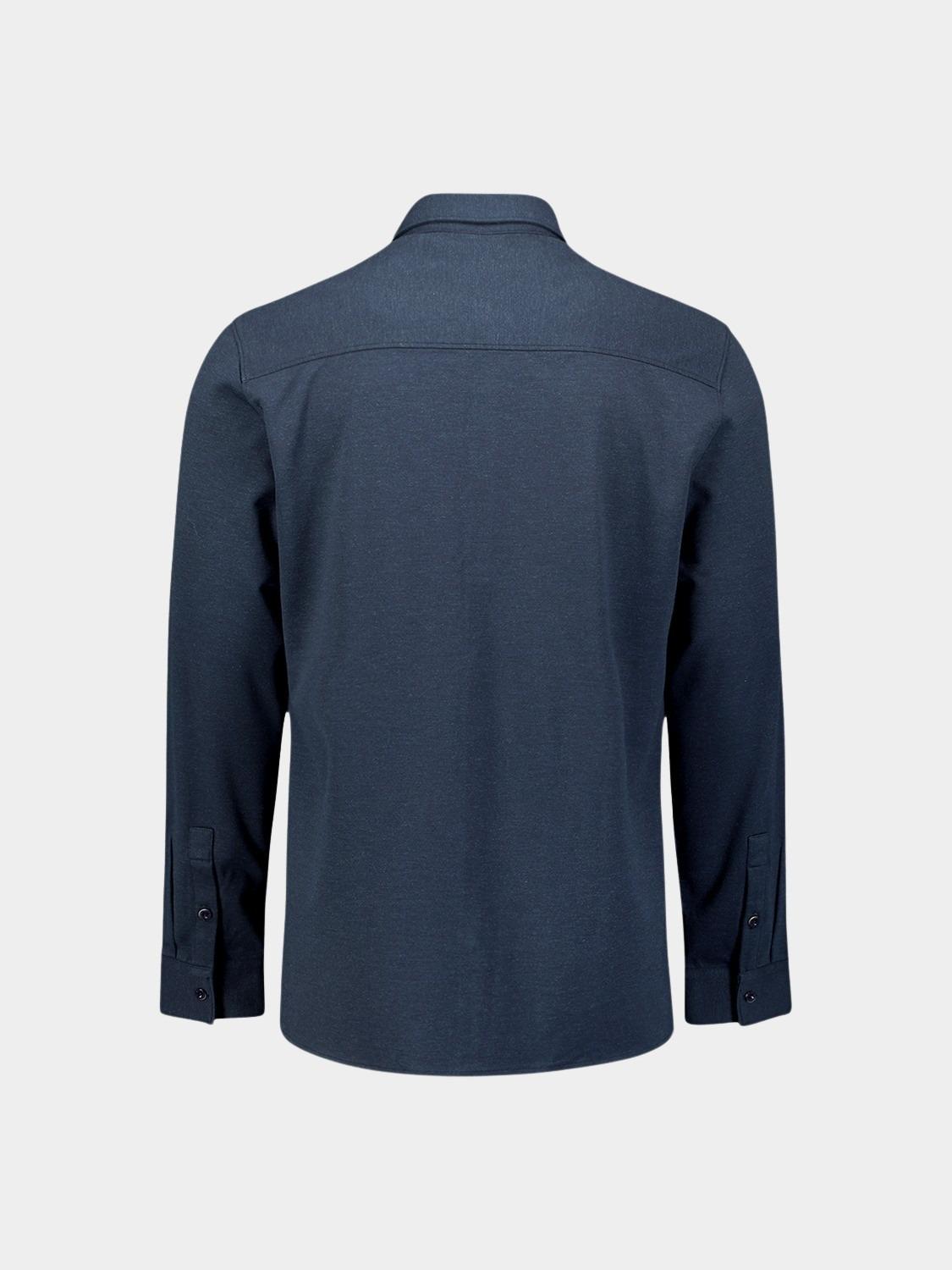 No Excess Casual hemd lange mouw Blauw  N4180/078