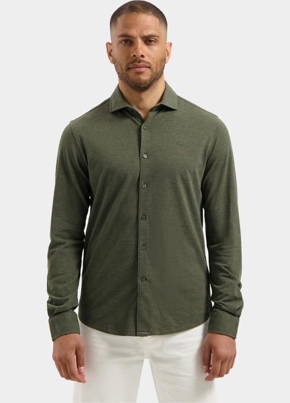 Dstrezzed Casual hemd lange mouw Groen Kirk Shirt 303714-NOS/524