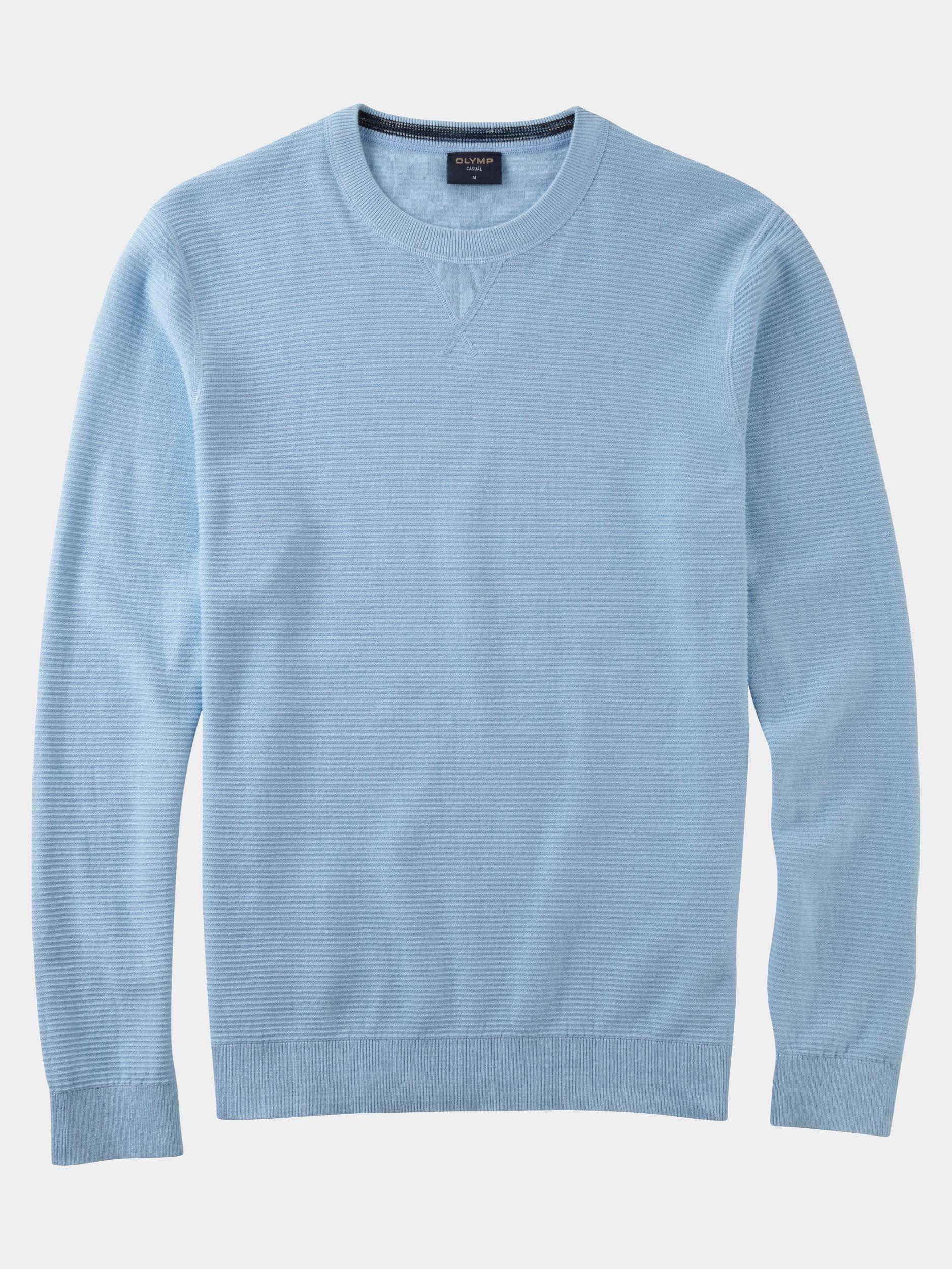 Olymp Pullover Blauw Pullover Strick 530185/10