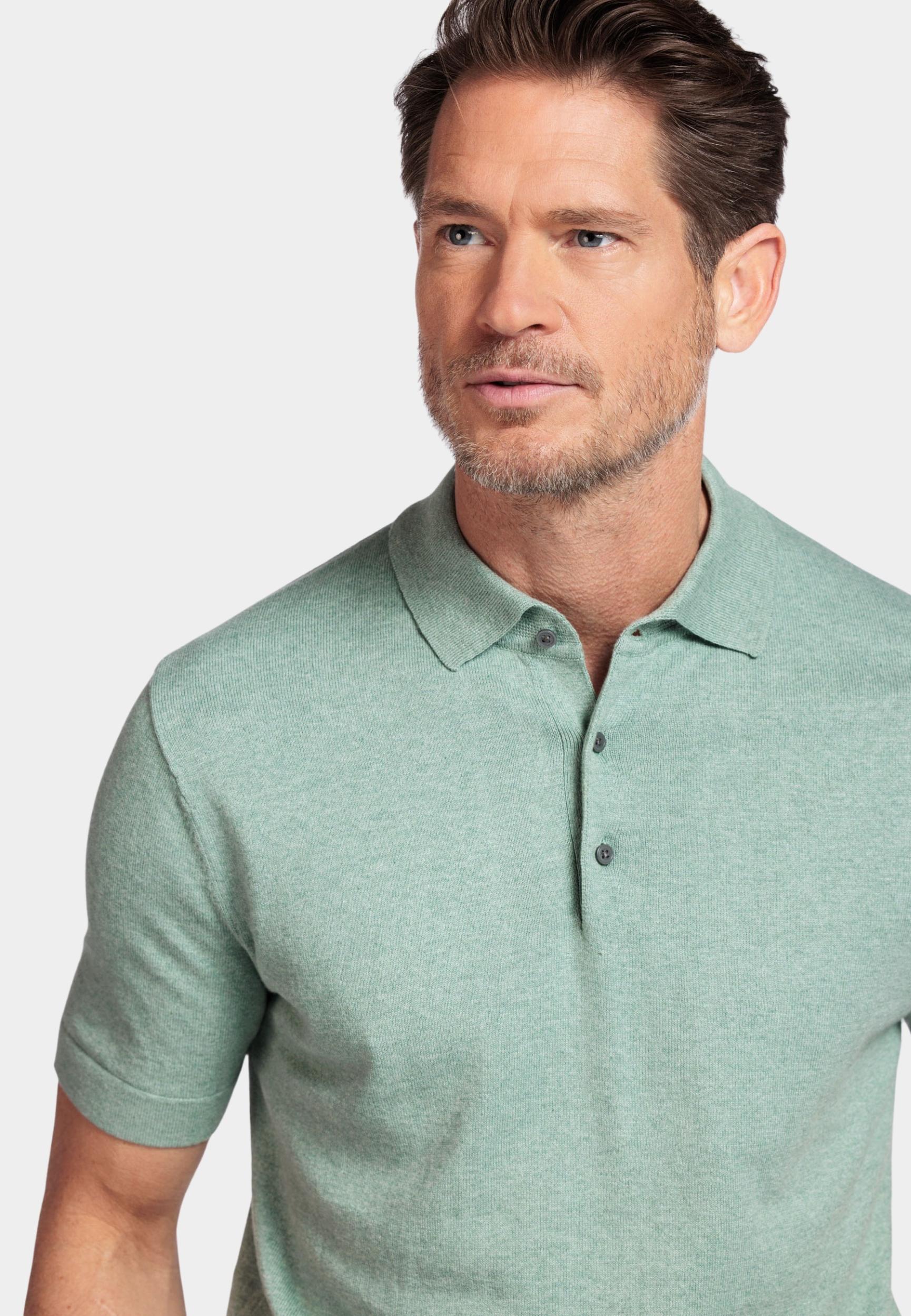 Baileys Polo korte mouw Groen Polo knitted Pullover - SS 14 515788/725