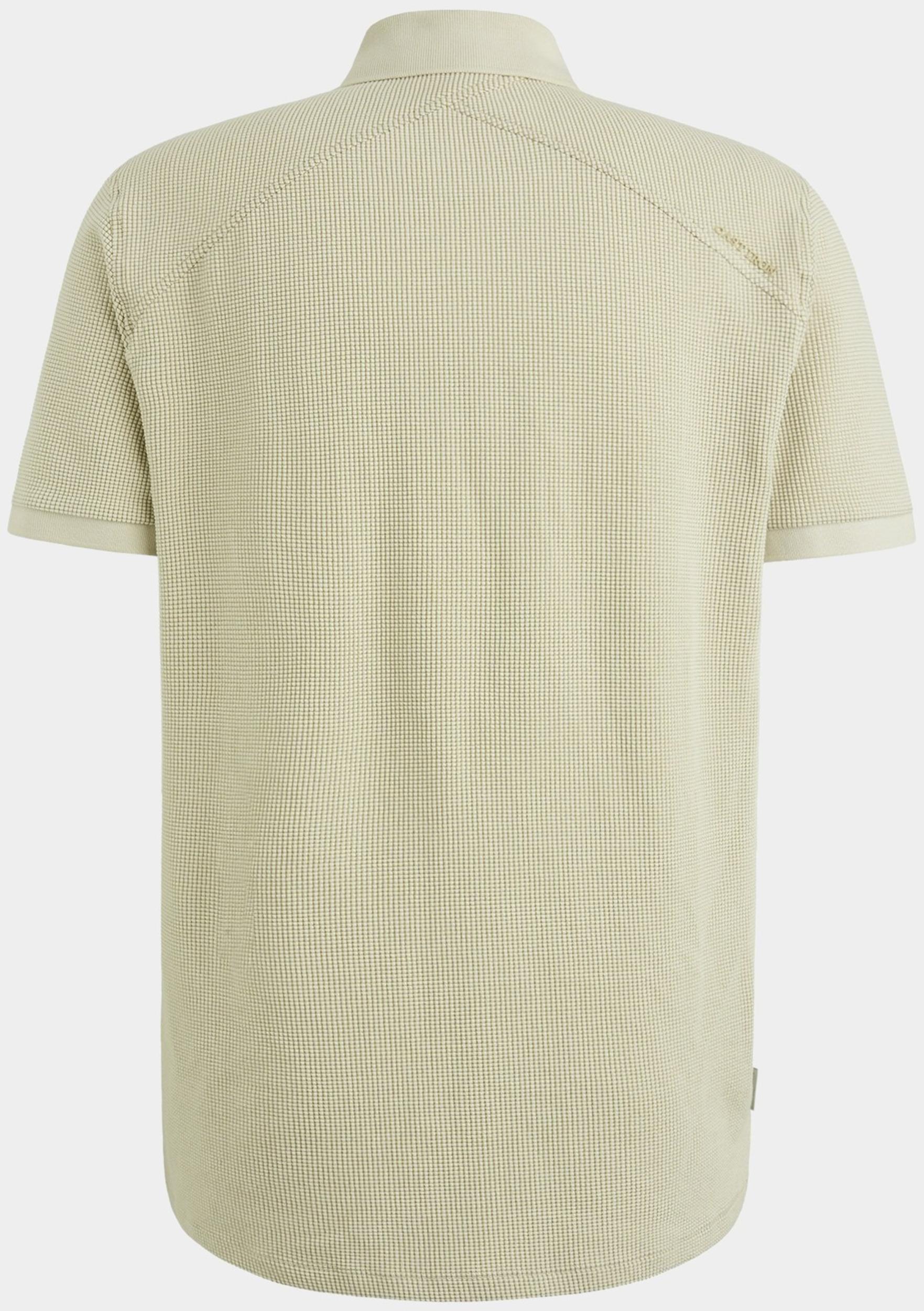 Cast Iron Polo korte mouw Beige Short sleeve r-neck two tone CPSS2504889/7014