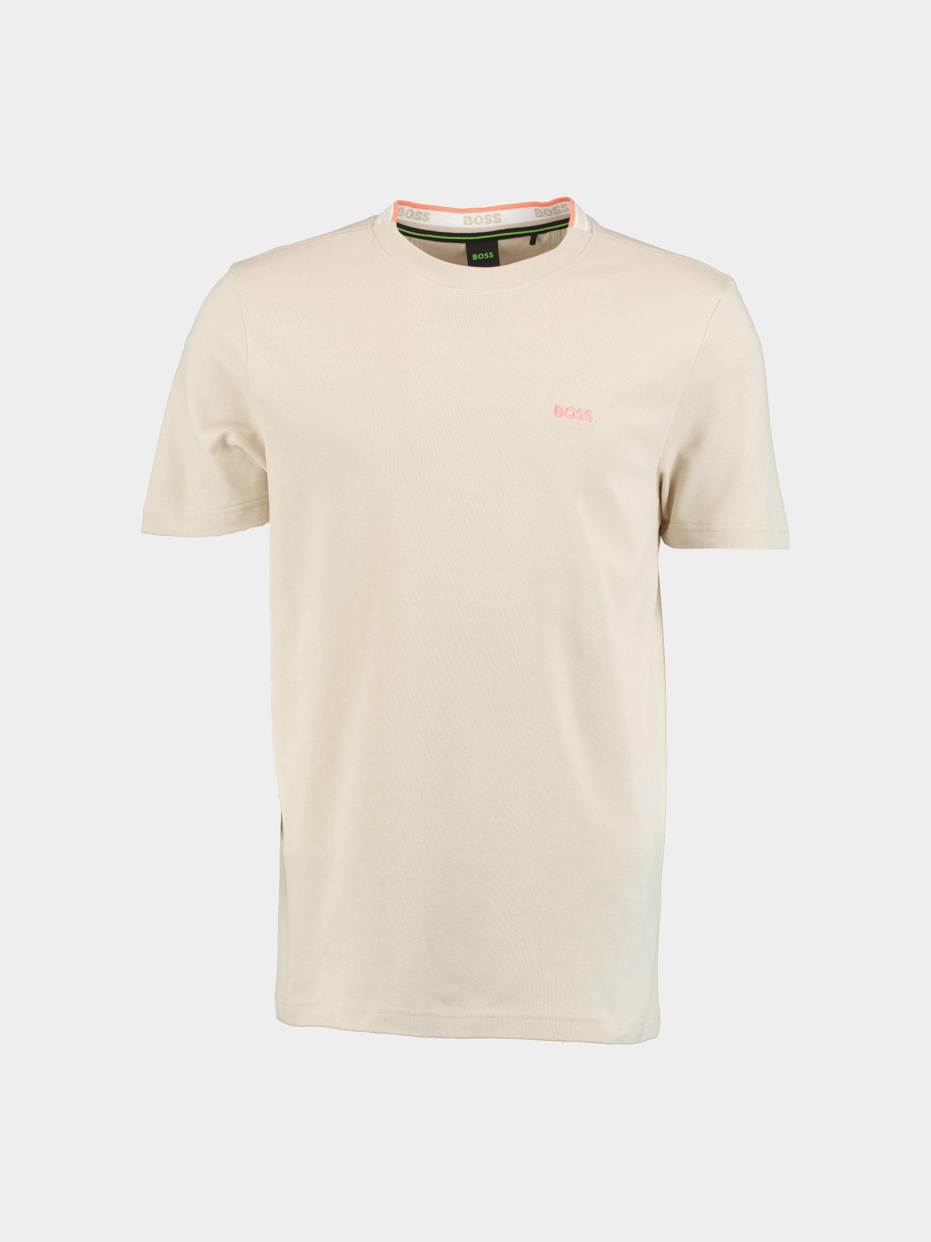 BOSS Green T-shirt korte mouw Beige Taddy 10266738 01 50529941/284