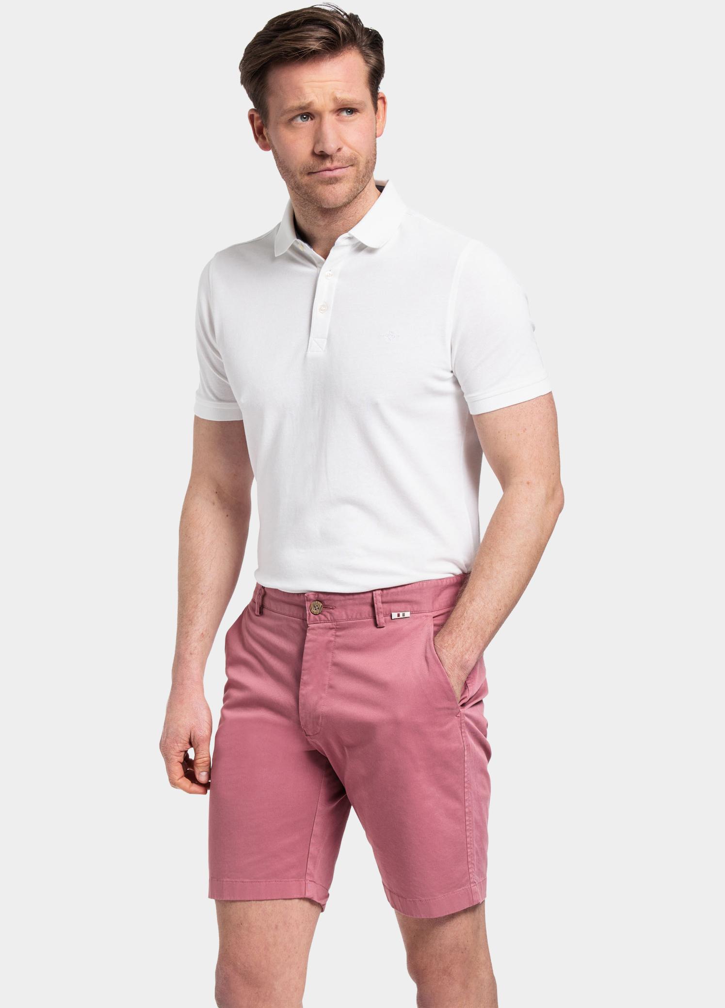 Giordano Korte Broek heren Roze Stockholm Short Garment Dyed 411115/52