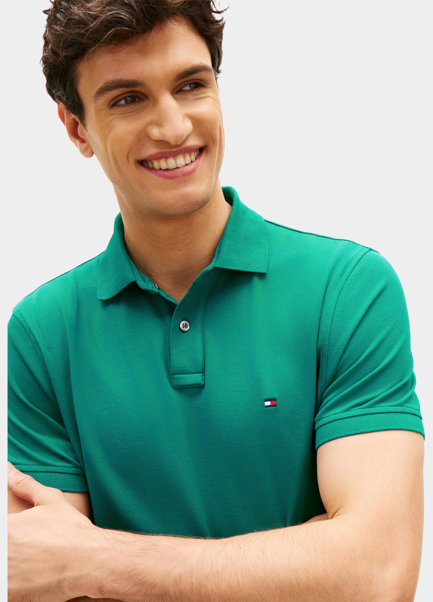 Tommy Hilfiger Polo heren Groen 1985 REGULAR POLO MW0MW17770/L70