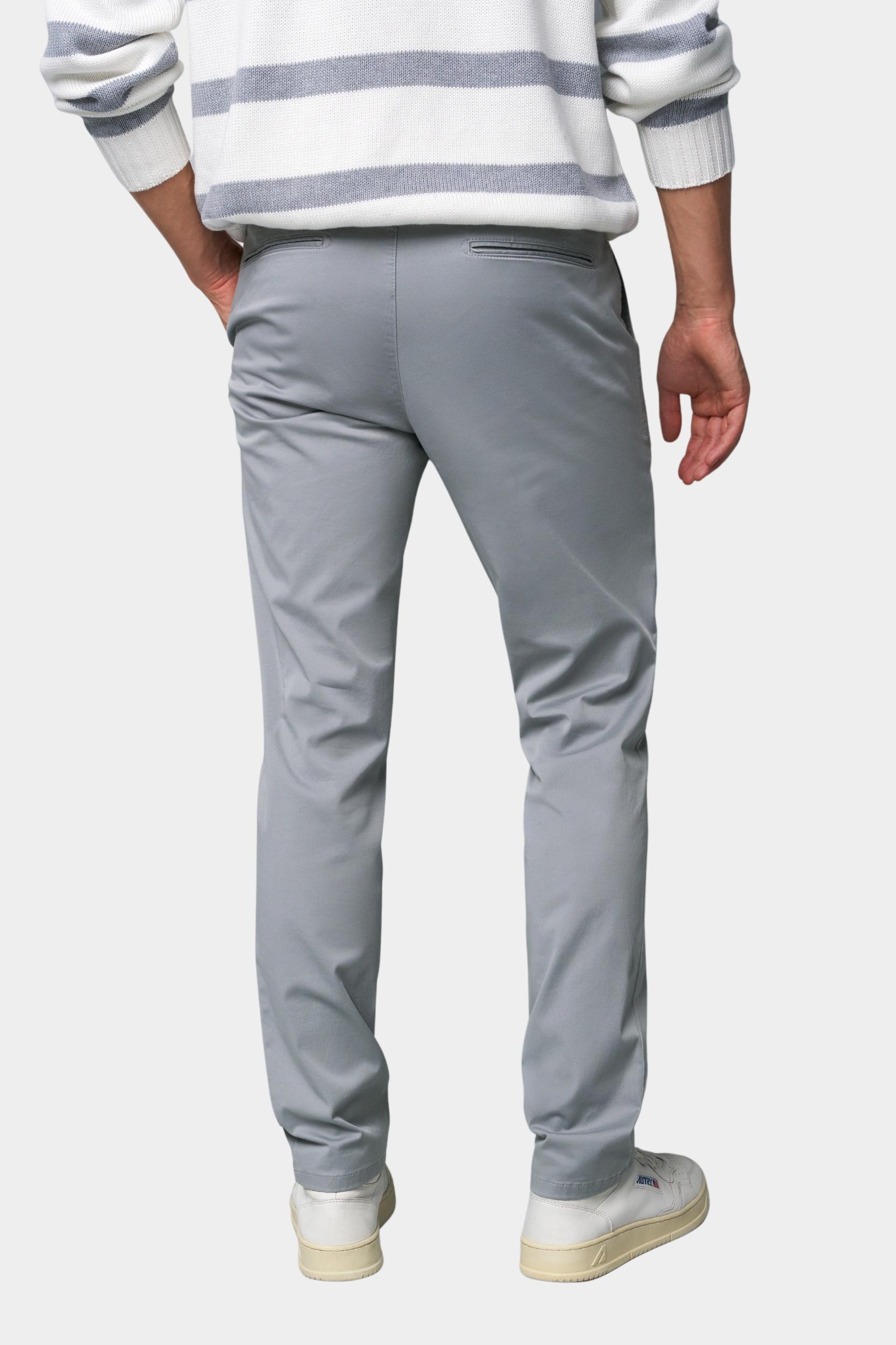 Meyer Katoenen Broek Grijs CHINO Art.1-6181 3641618100/06