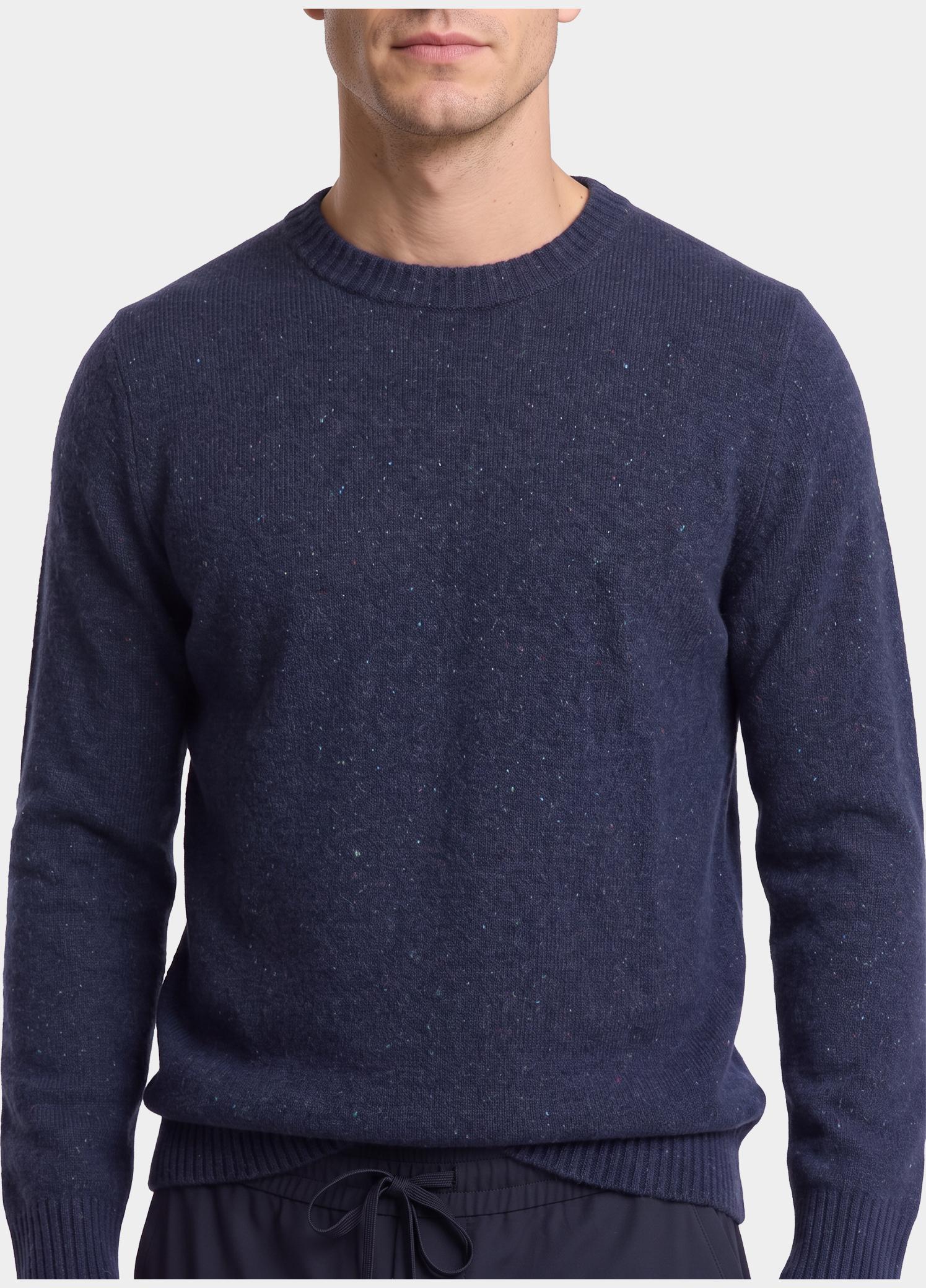 Basefield Pullover Blauw Rundhals Pullover 219018514/654