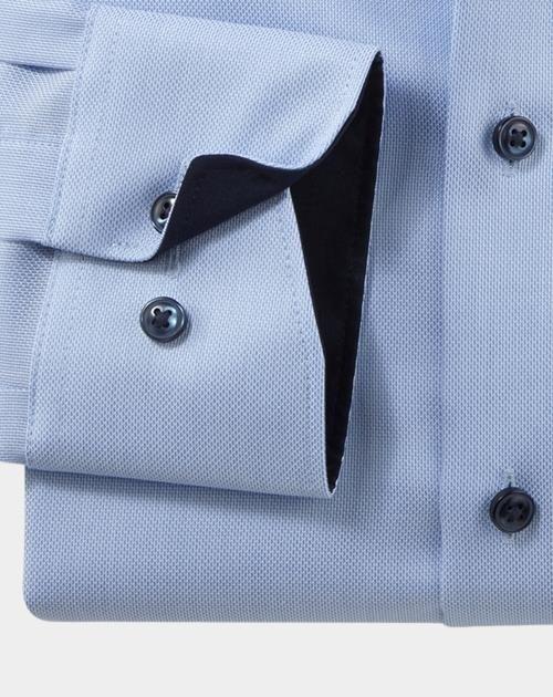 Olymp Business hemd lange mouw Blauw 0400/64 Hemden 040064/10