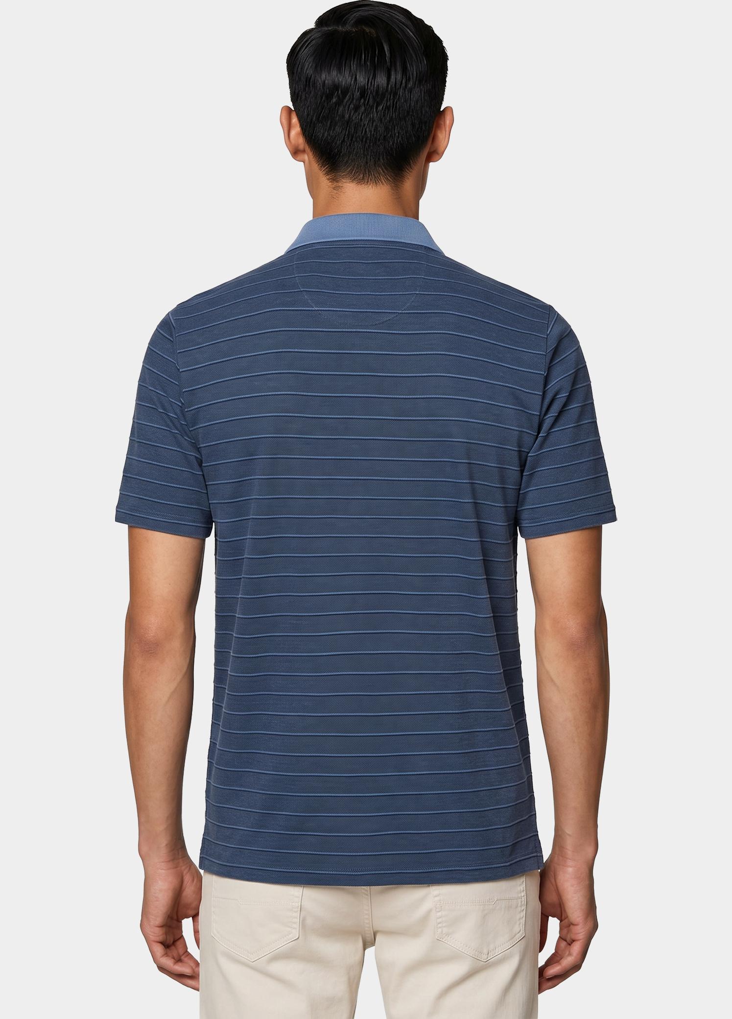 Redmond Polo heren Blauw Polo Shirt wash & wear 241860900/11