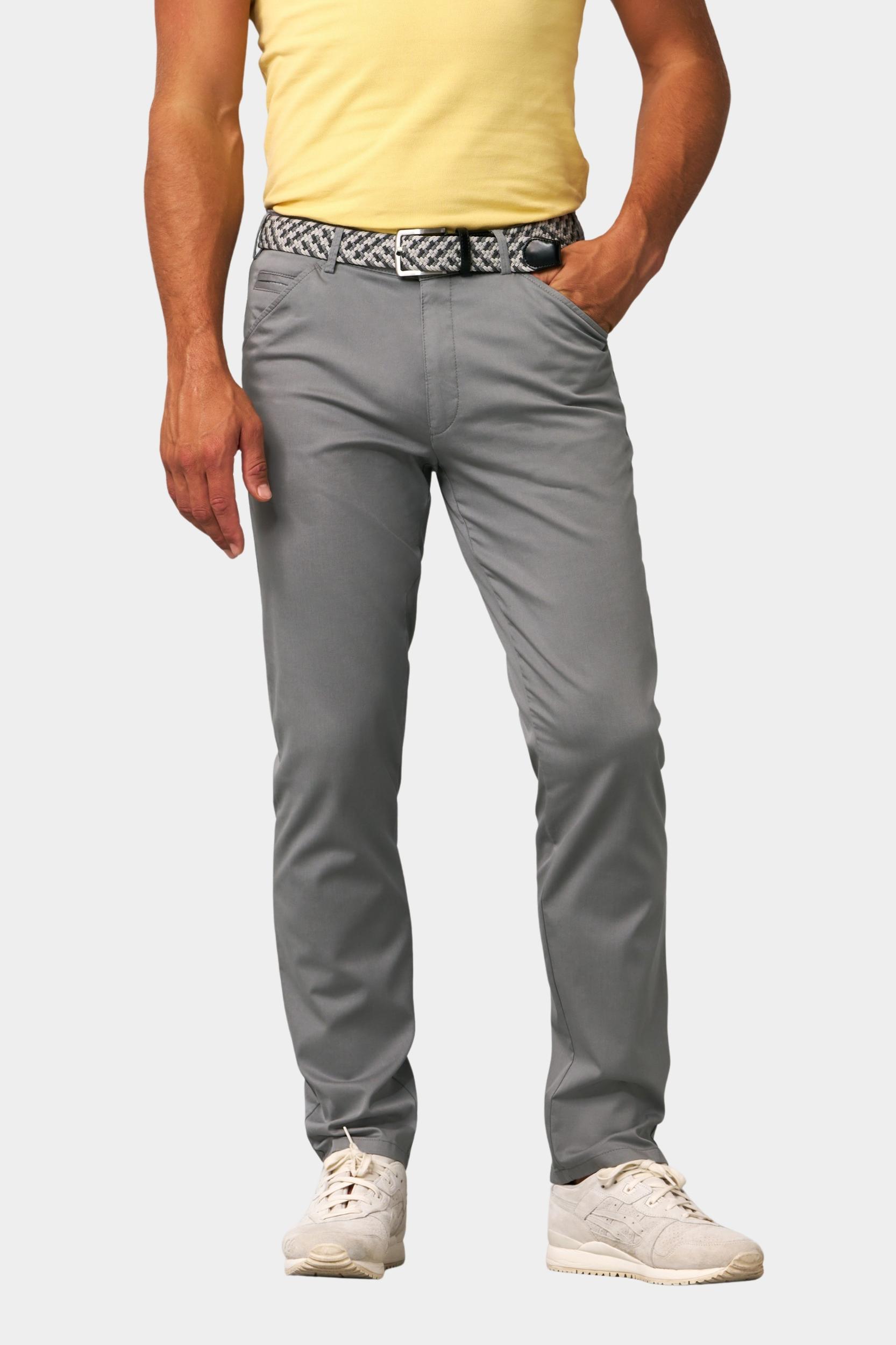 Meyer Katoenen Broek Grijs CHICAGO Art.1-5060 3321506000/06