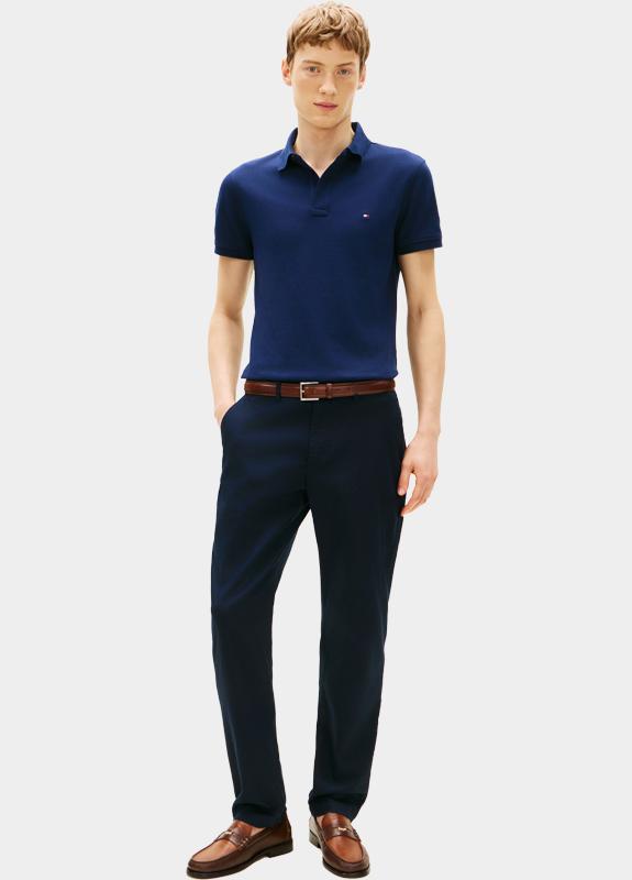 Tommy Hilfiger Polo korte mouw Blauw 1985 Slim polo MW0MW17771/DCC