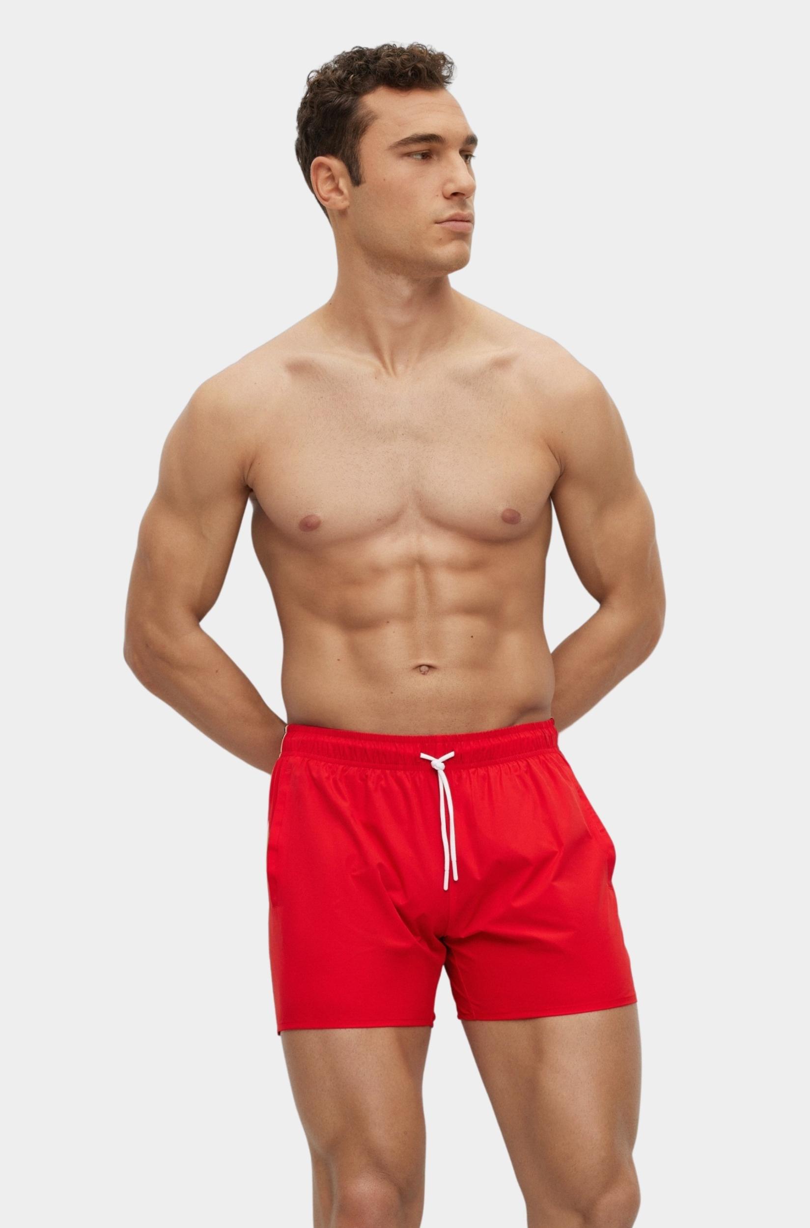 BOSS Black Zwembroek Rood Iconic 10239741 01 50491594/628